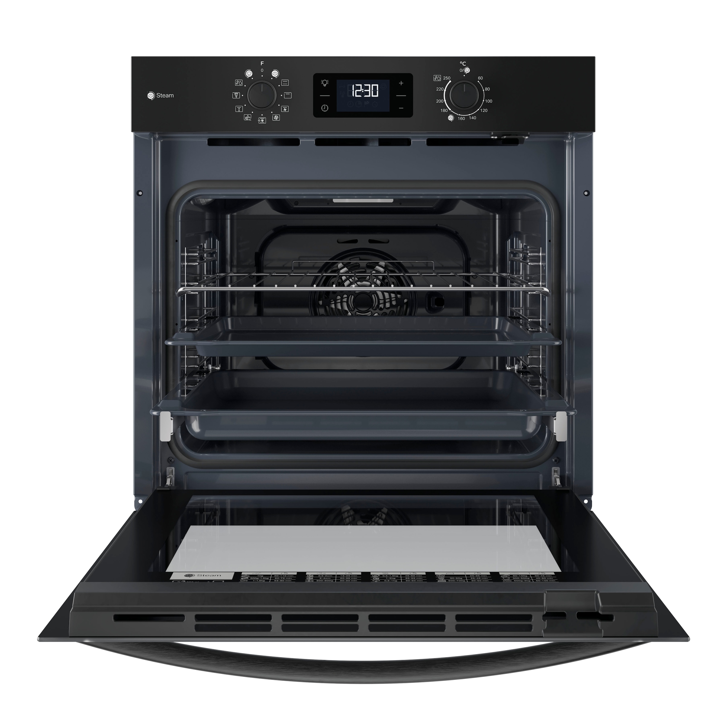 Privileg Einbaubackofen  »PBA2S85HU1K«, mit Teilauszug, Hydrolyse