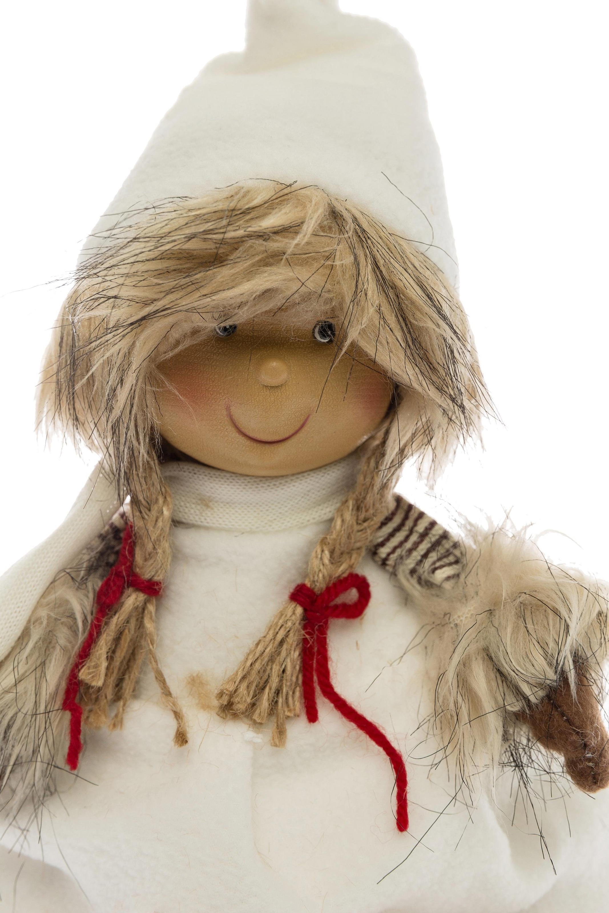 Myflair Möbel & Accessoires Weihnachtsfigur »Winterkind, Weihnachtsdeko«, Kantensitzer