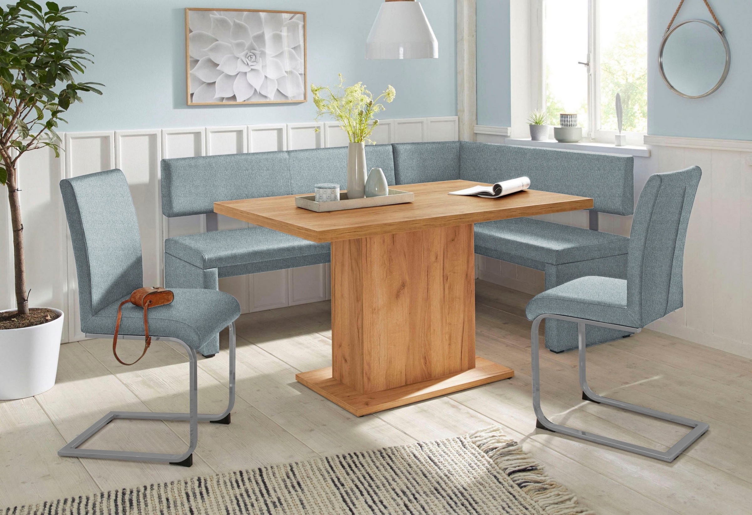 Home affaire Eckbank "Charissa" in 3 Größen, verschiedene Qualitäten günstig online kaufen