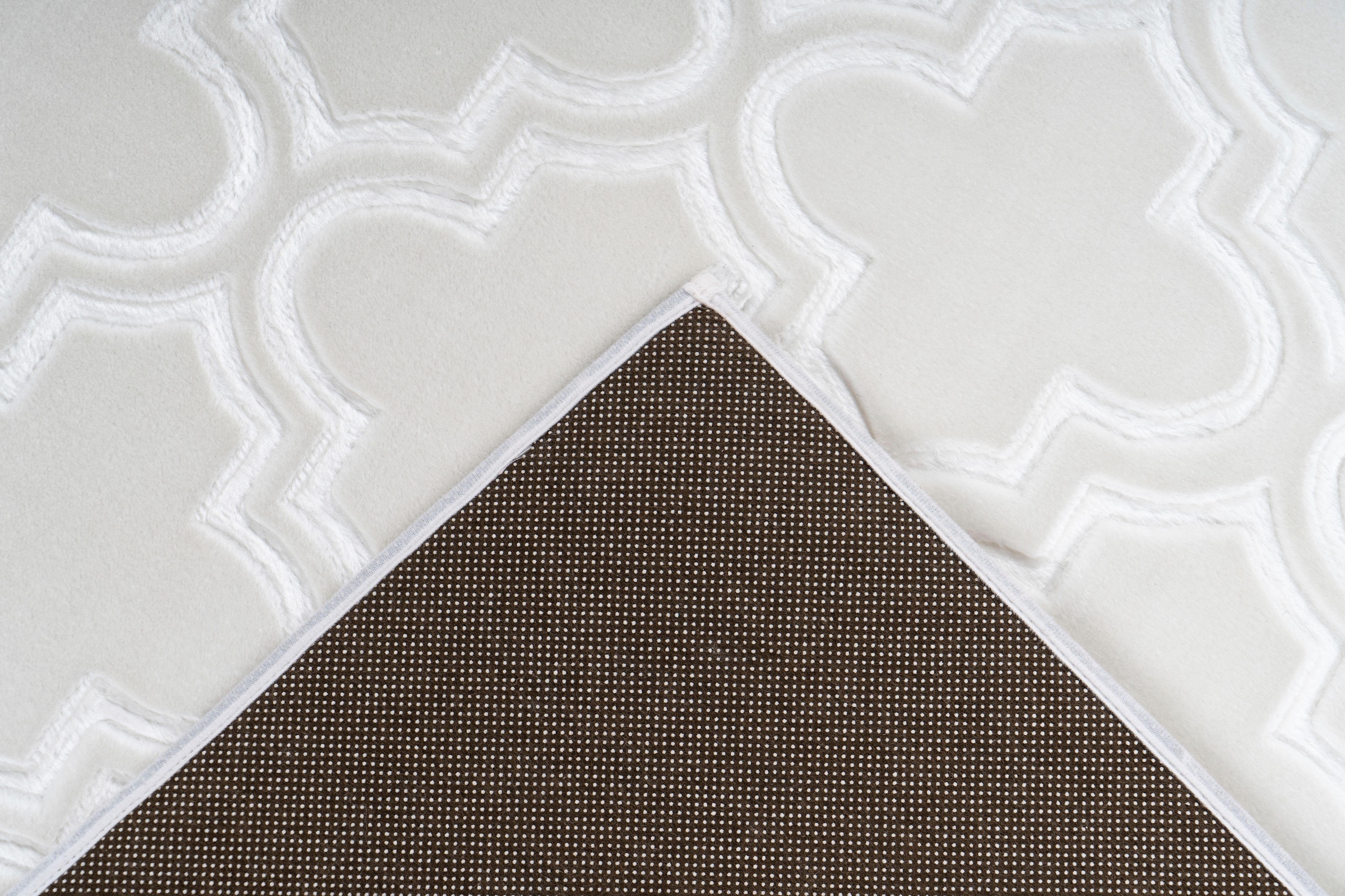 my home Teppich »Triana«, rechteckig, 7 mm Höhe, 3D-Design, geometrisches & modernes Design, Kurzflor, kuschelig