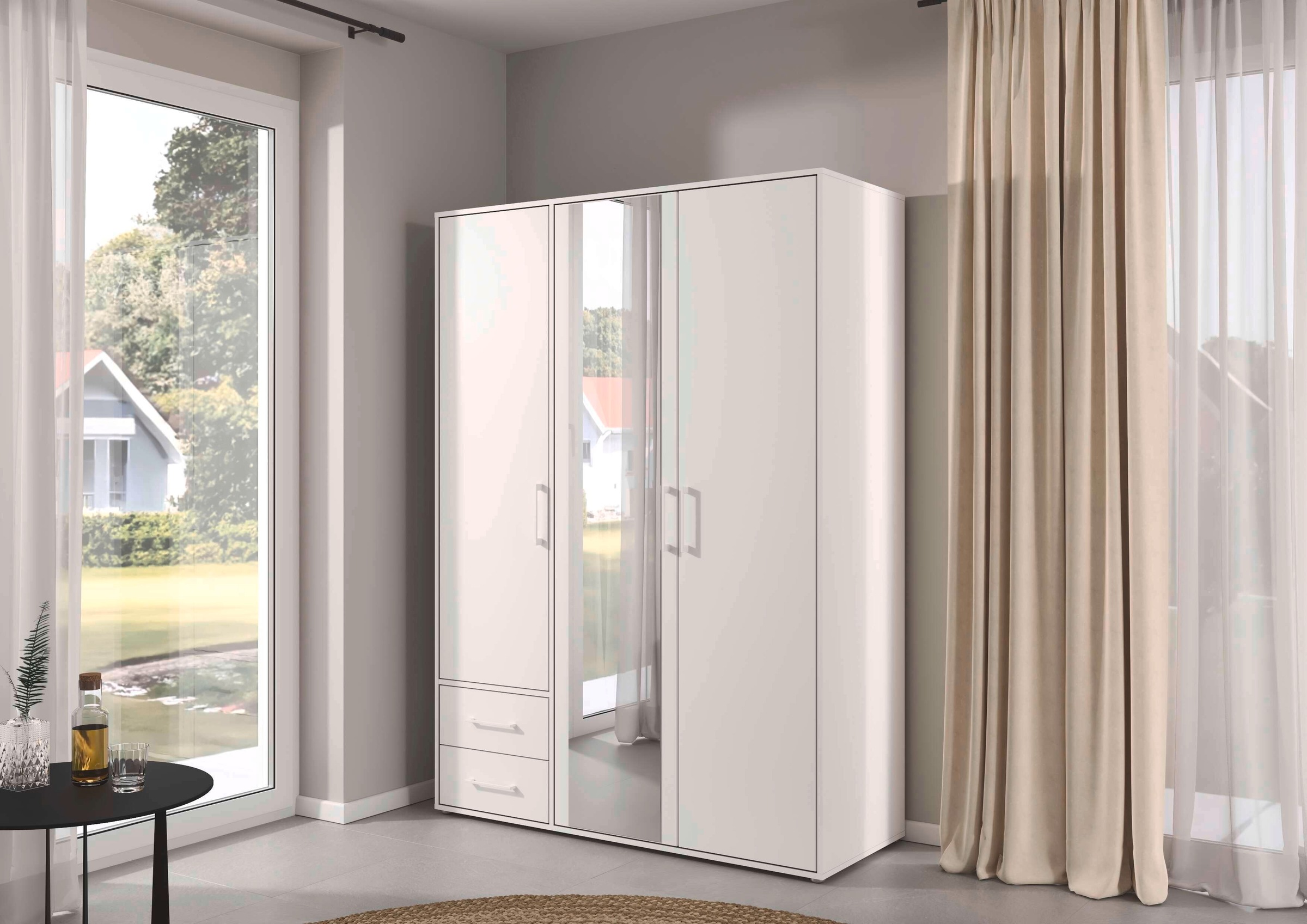 INOSIGN BY RAUCH Kleiderschrank »Schrank Garderobe Schlafzimmer Stauraum PAULLY TOPSELLER Wäscheschrank«, (mit 3 unterschiedlichen Griff-Varianten), OTTOS CHOICE 3 Griffvarianten MADE IN GERMANY