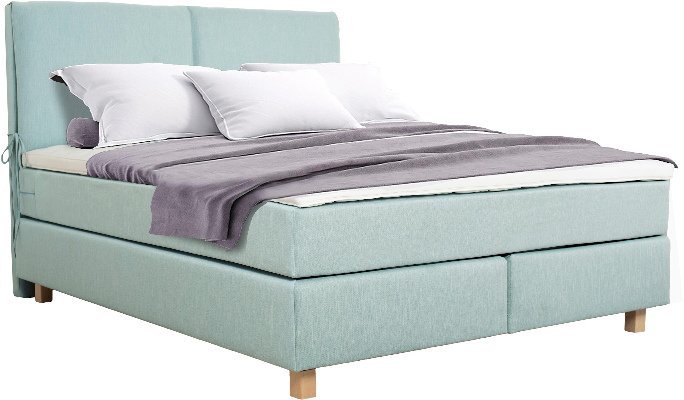Home affaire Boxspringbett »Nele«, inkl. Topper im schlichtem Design günstig online kaufen