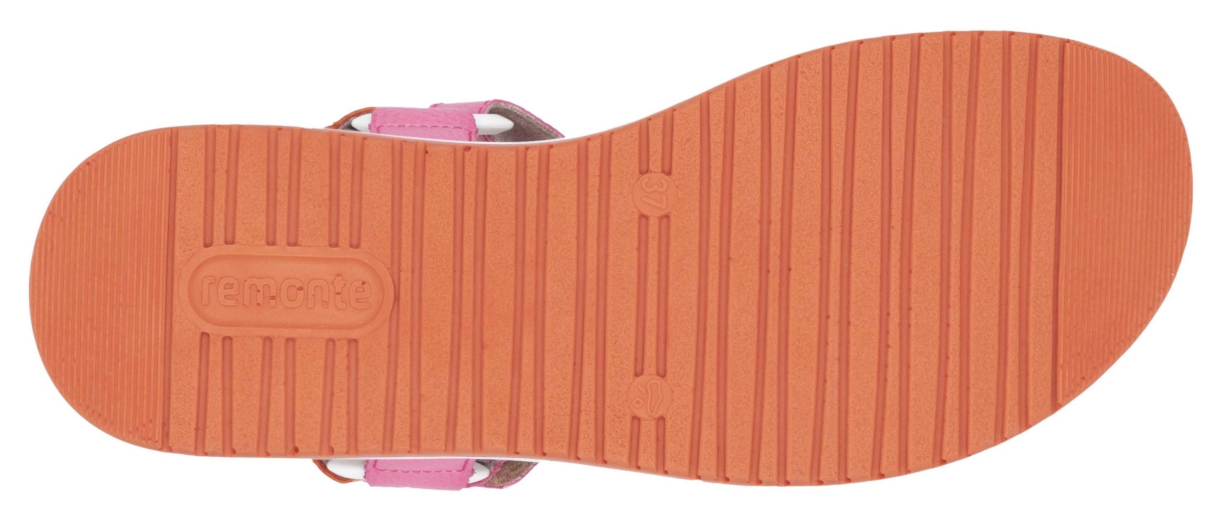 Remonte Riemchensandale »Elisabeth Hurley-Collection«, Keilabsatz, Klettschuh, Sandalette mit Plateausohle