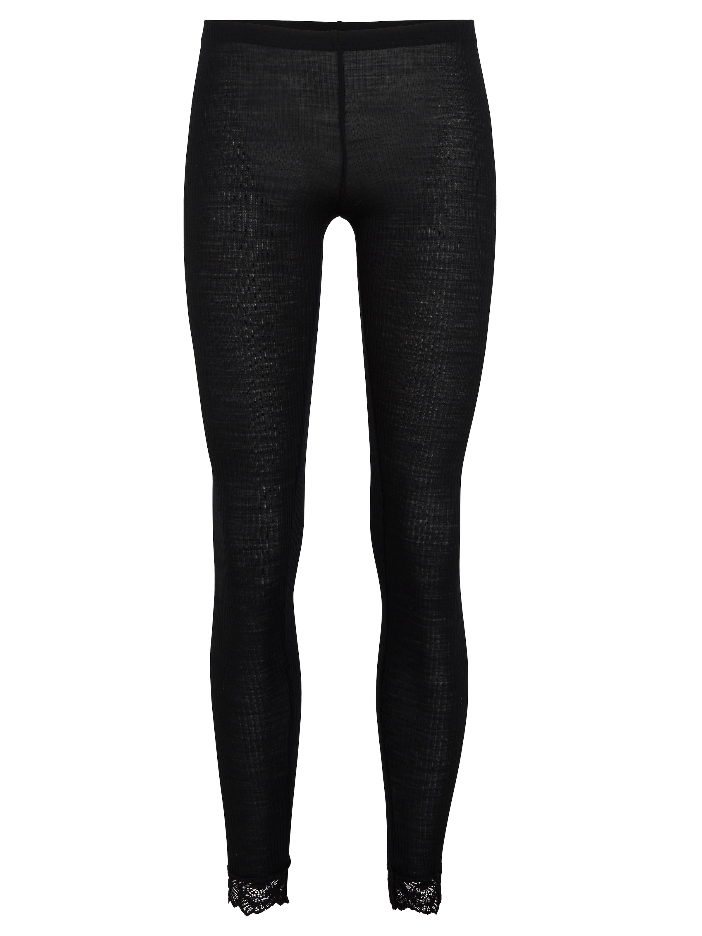 CALIDA Leggings »Silky Wool Joy«, mit Spitzensaum