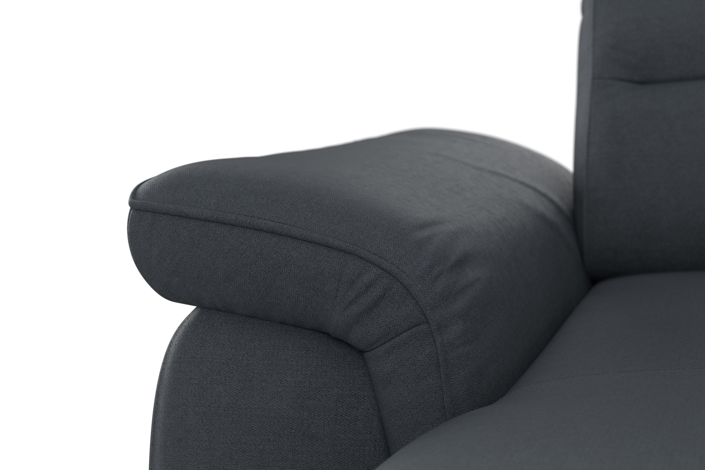 sit&more Wohnlandschaft »Sinatra U-Form«, optional mit Kopfteilverstellung und Armteilfunktion, Metallfüße