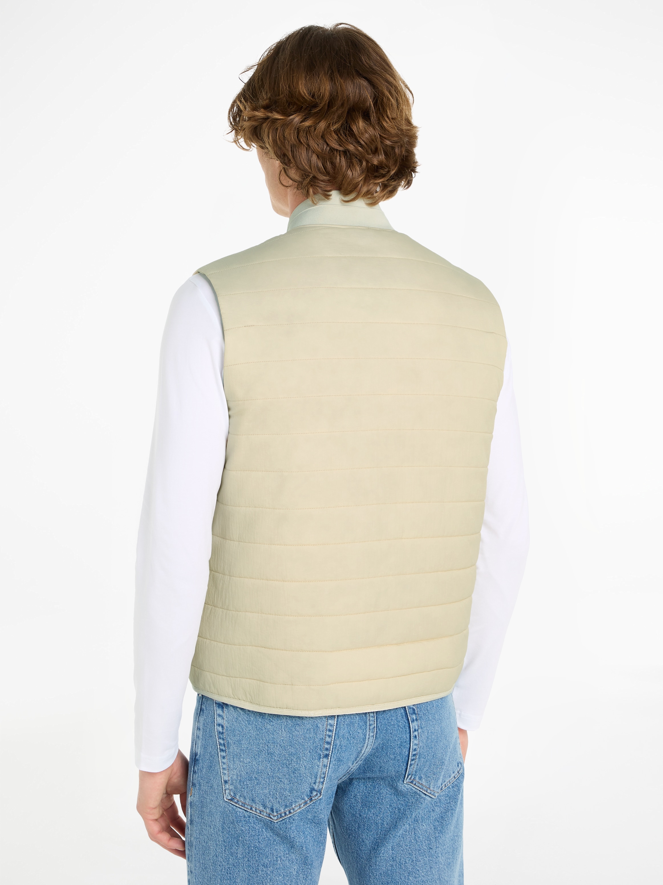 Calvin Klein Steppweste »PACKABLE CRINKLE QUILT VEST«