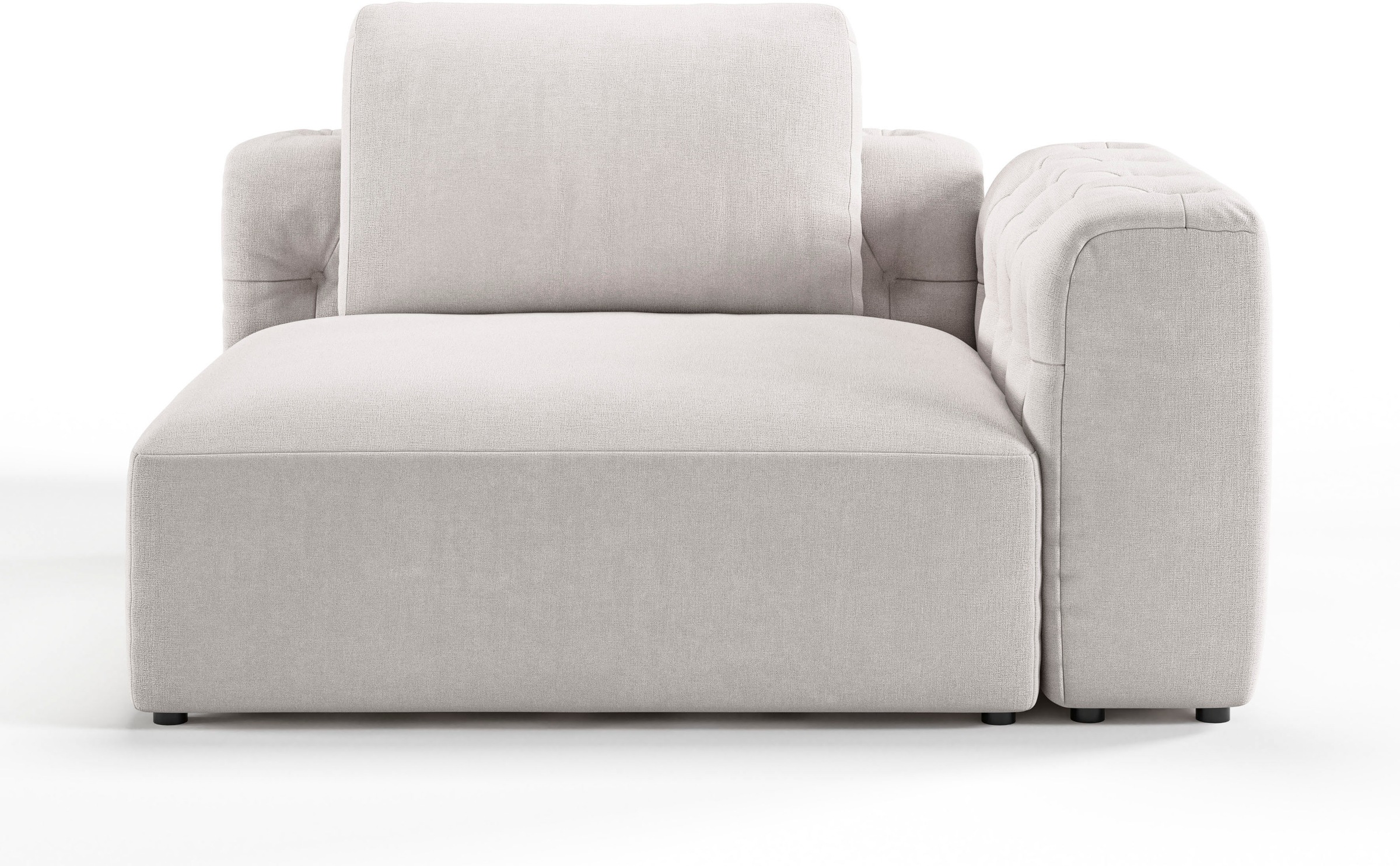 Home affaire 1,5-Sitzer »Cushid« Modul-Eckteil, auch einzeln stellbar, Brei günstig online kaufen