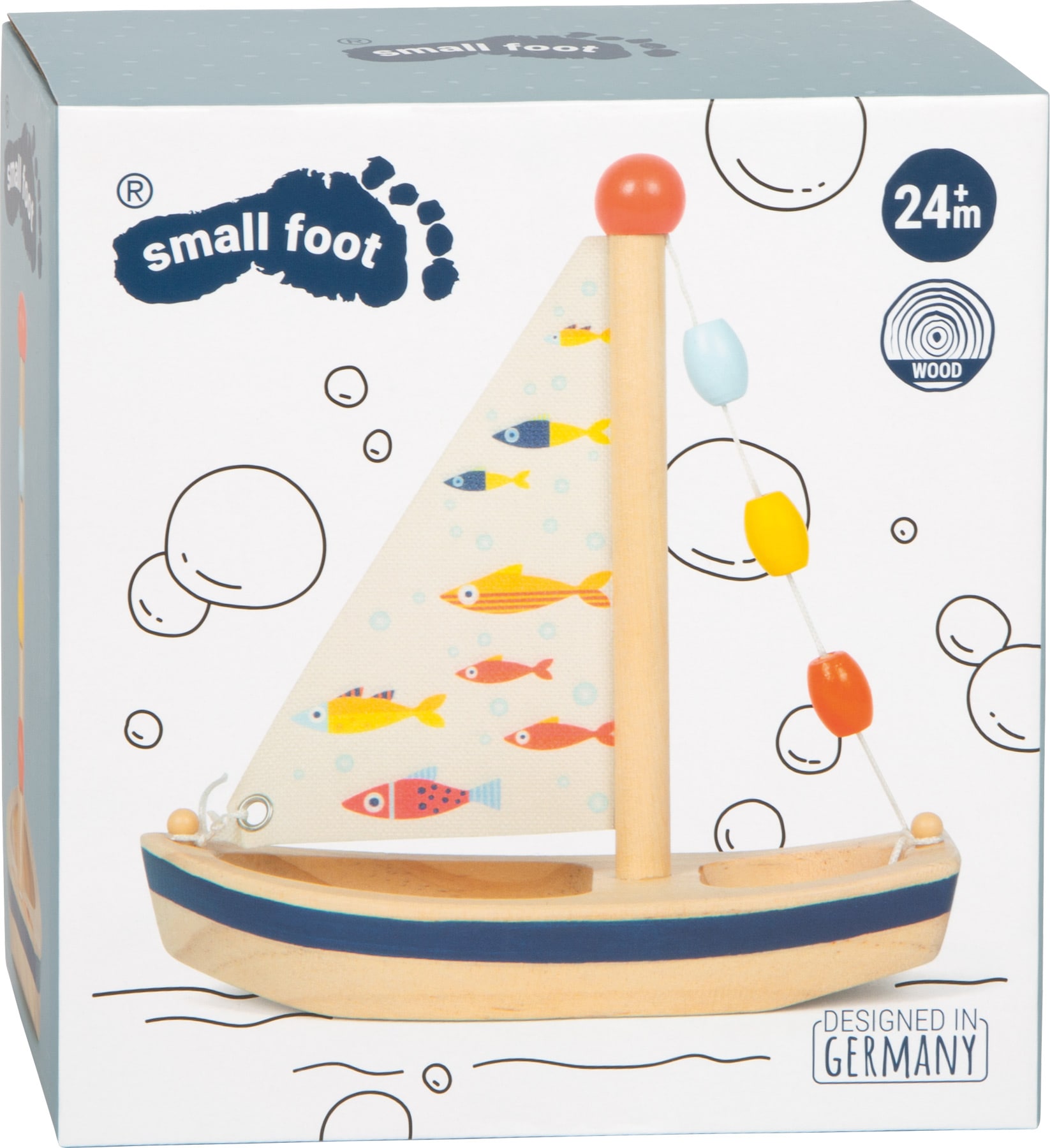 Small Foot Spielzeug-Boot »Segelboot Großer Ozean«