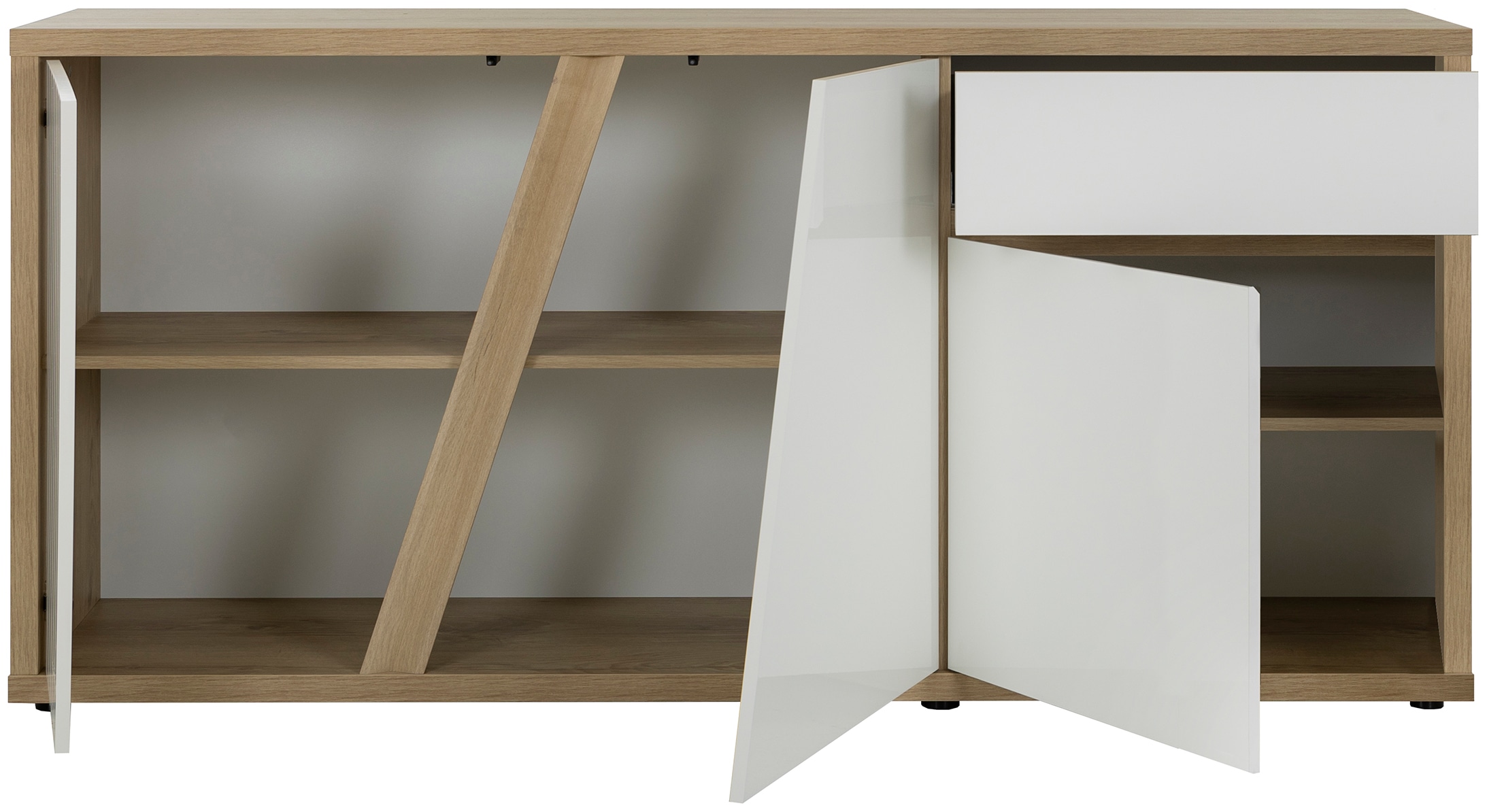 Gami Sideboard »EPURA«, Sideboard 3 Türen 1 Schublade