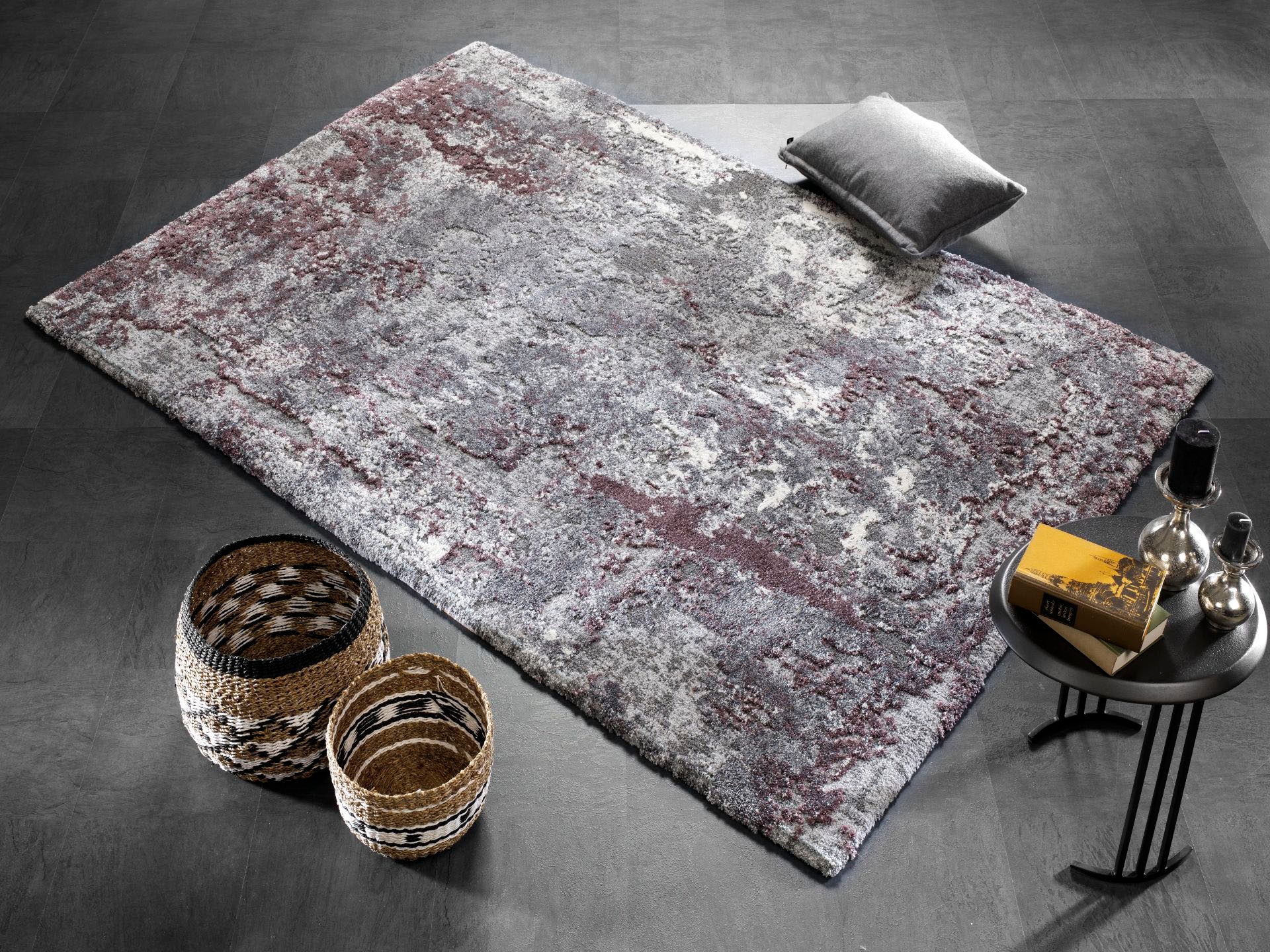 OCI DIE TEPPICHMARKE Teppich "Juwel Liray" rechteckig 20 mm Höhe Kurzflor, günstig online kaufen