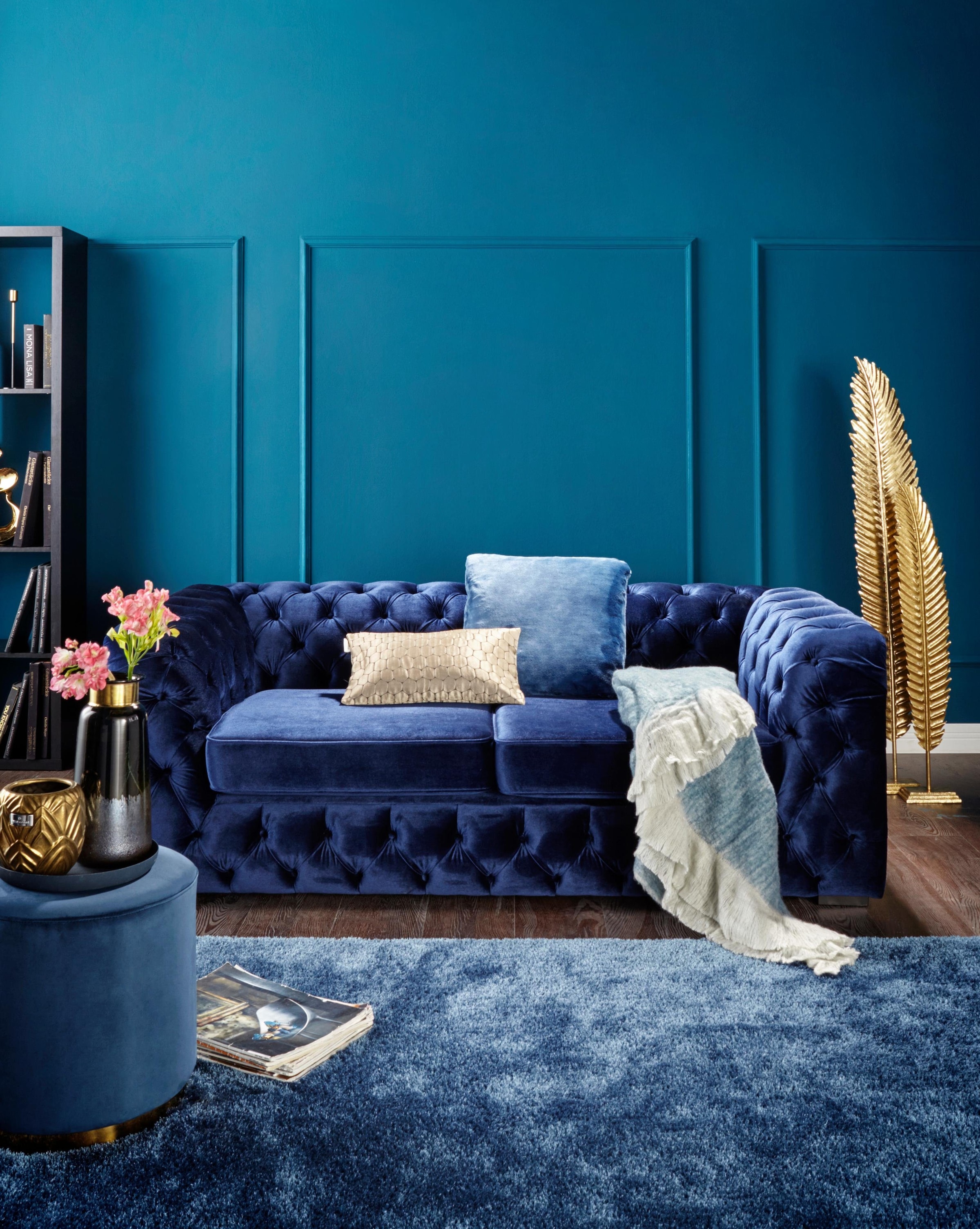 Guido Maria Kretschmer Home&Living Chesterfield-Sofa »Kalina«, mit klassischer Chesterfield-Knopfheftung