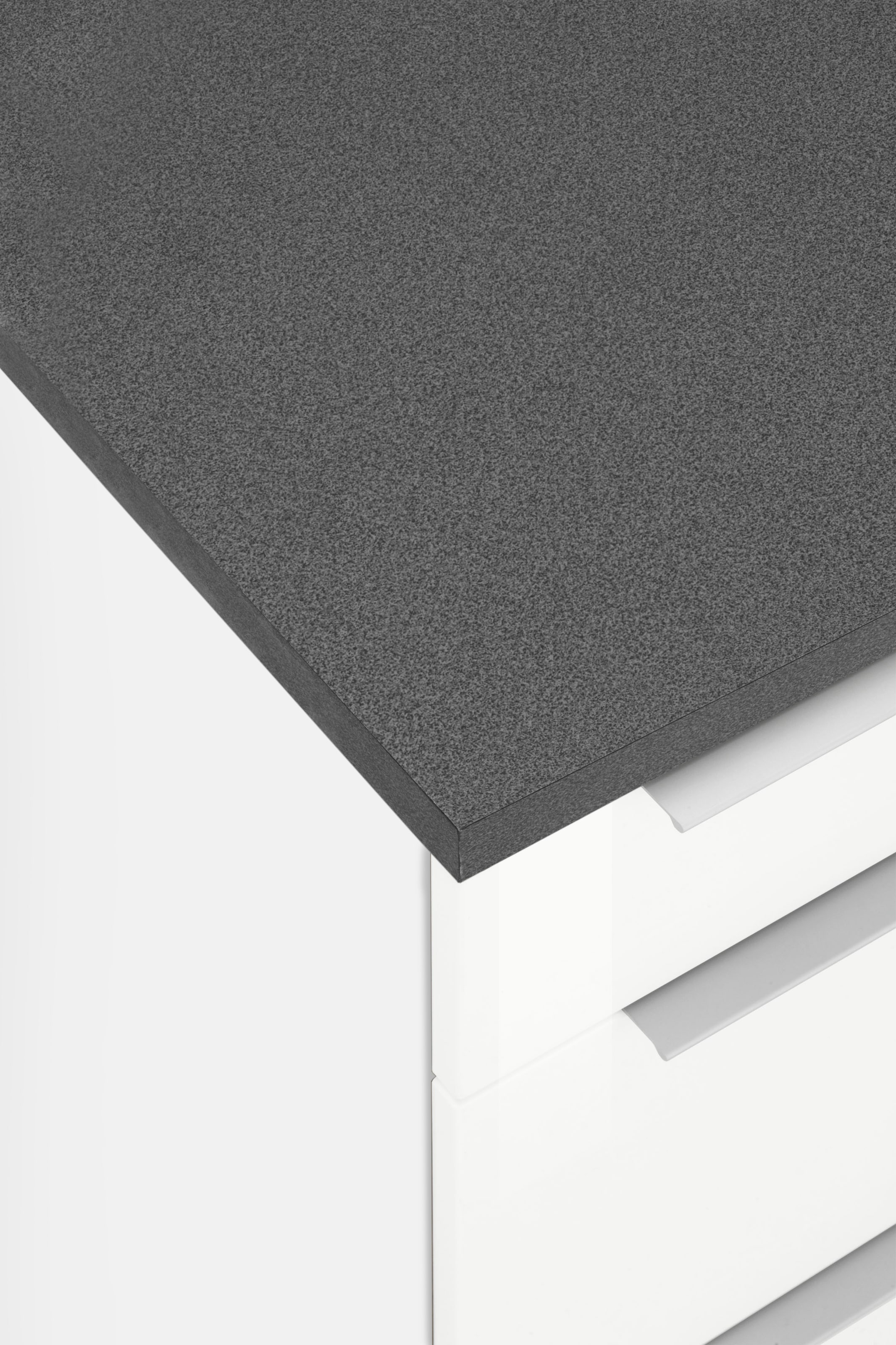 KOCHSTATION Küchenzeile »KS-Brindisi« Breite 220 cm, wahlweise mit E-Geräten, mit MDF-Fronten und Regal