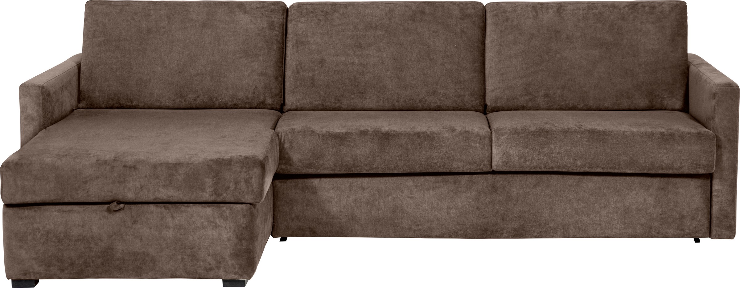 Places of Style Schlafsofa »GOLDPOINT Ecksofa 264 cm, Liegefläche (140/200cm), L-Form,«, Bettfunktion, Bonell-Federkernmatratze und Dauerschläfer-Funktion