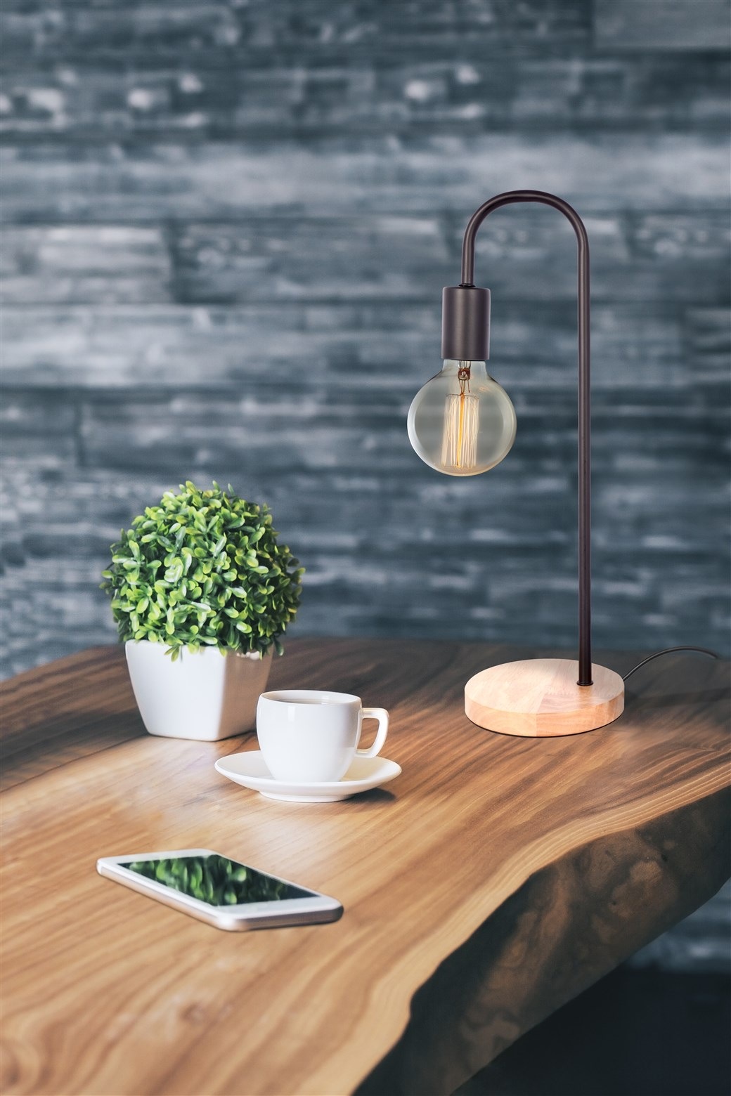 Kayoom Tischleuchte »Tischlampe Vinara 625«, 1 flammig, Leuchtmittel E27 günstig online kaufen