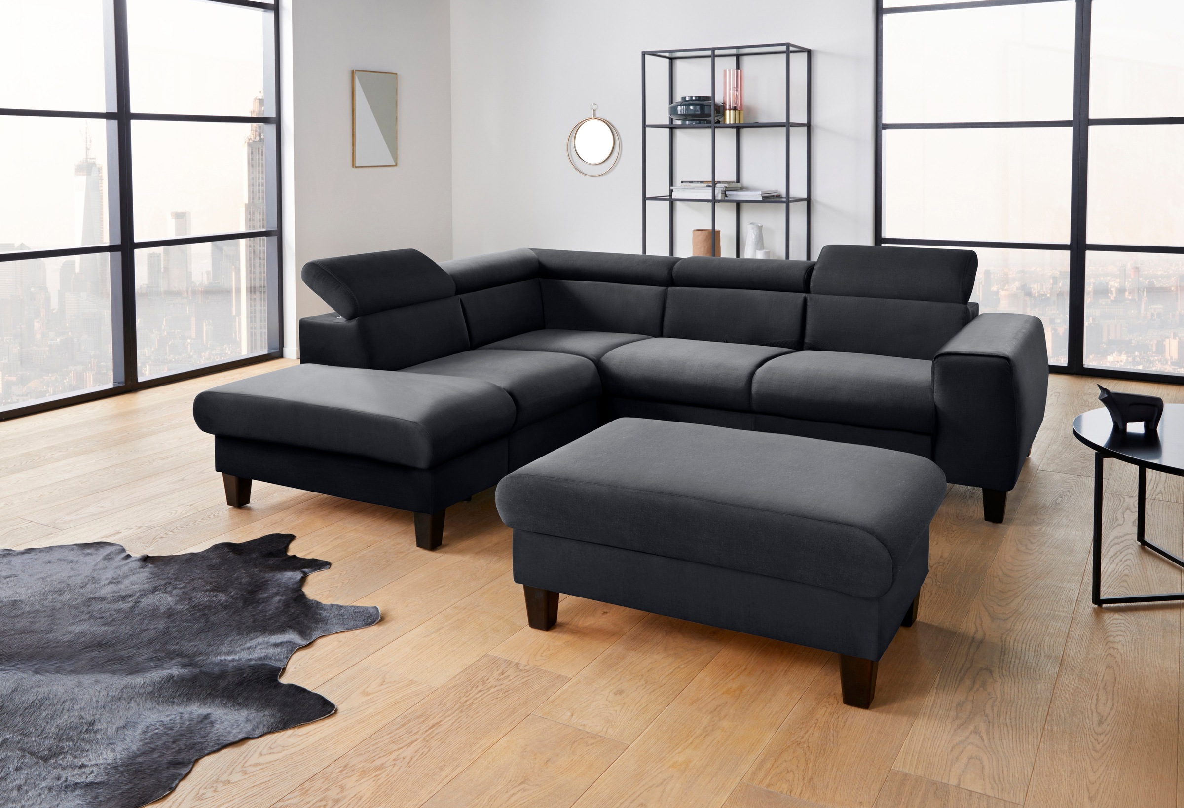 COTTA Polstergarnitur »Morven L-Form«, (Set), Set bestehend aus: Ecksofa mi günstig online kaufen