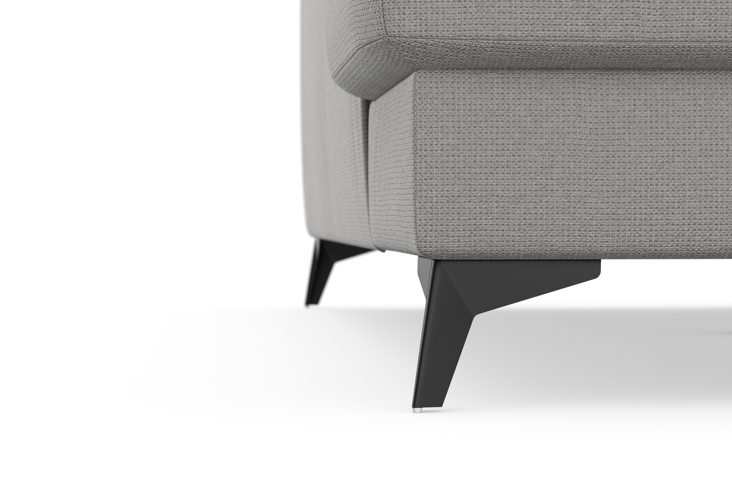 sit&more Ecksofa »Sinatra L-Form«, mit Ottomane, optional mit Kopfteilverstellung und Armteilfunktion