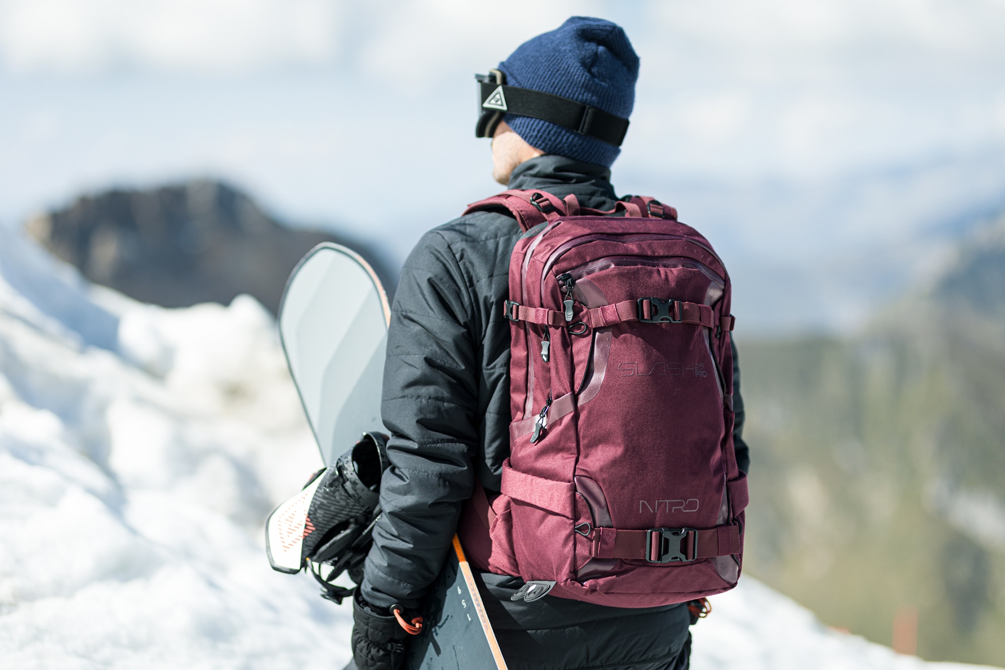 NITRO Freizeitrucksack »Slash 25 Pro«, Snowboardrucksack, Wanderrucksack, Freizeitrucksack, Skatepack