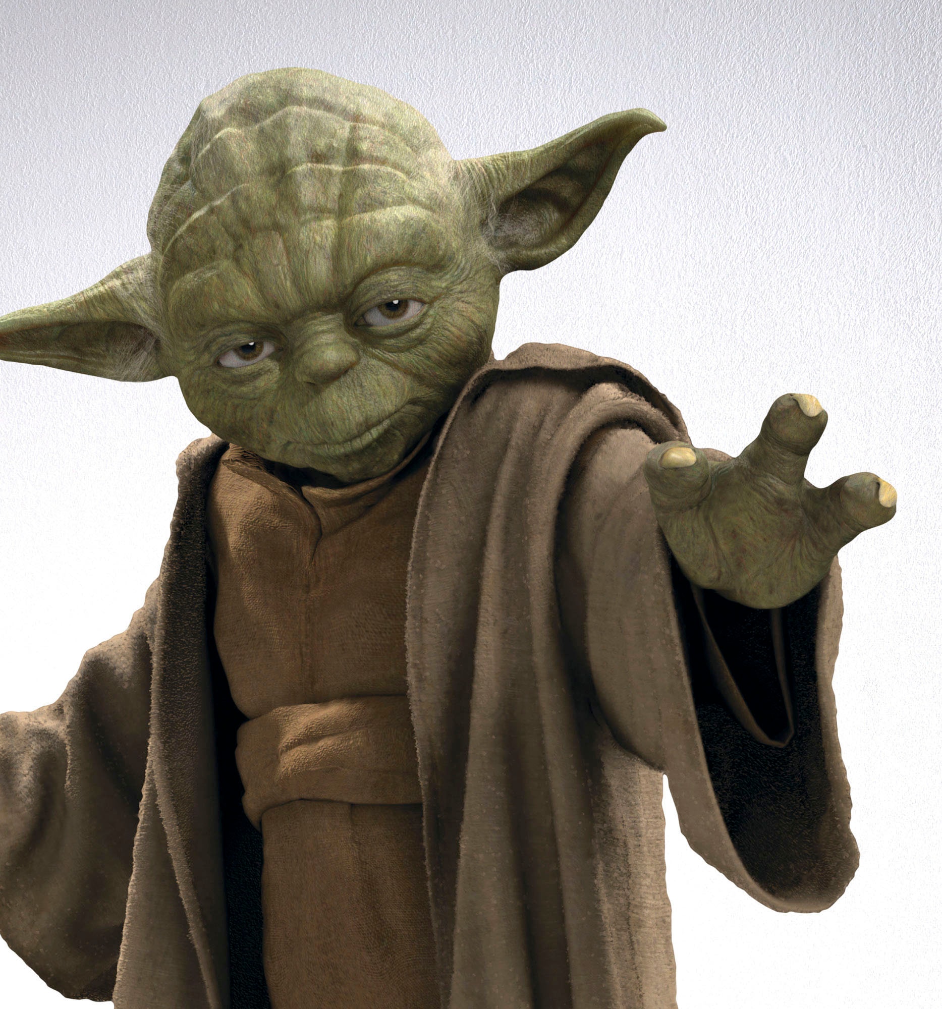 Komar Wandtattoo »Star Wars Yoda - Größe 100 x 70 cm«, (1 St.), selbstklebend, Wandsticker, Kinderzimmer