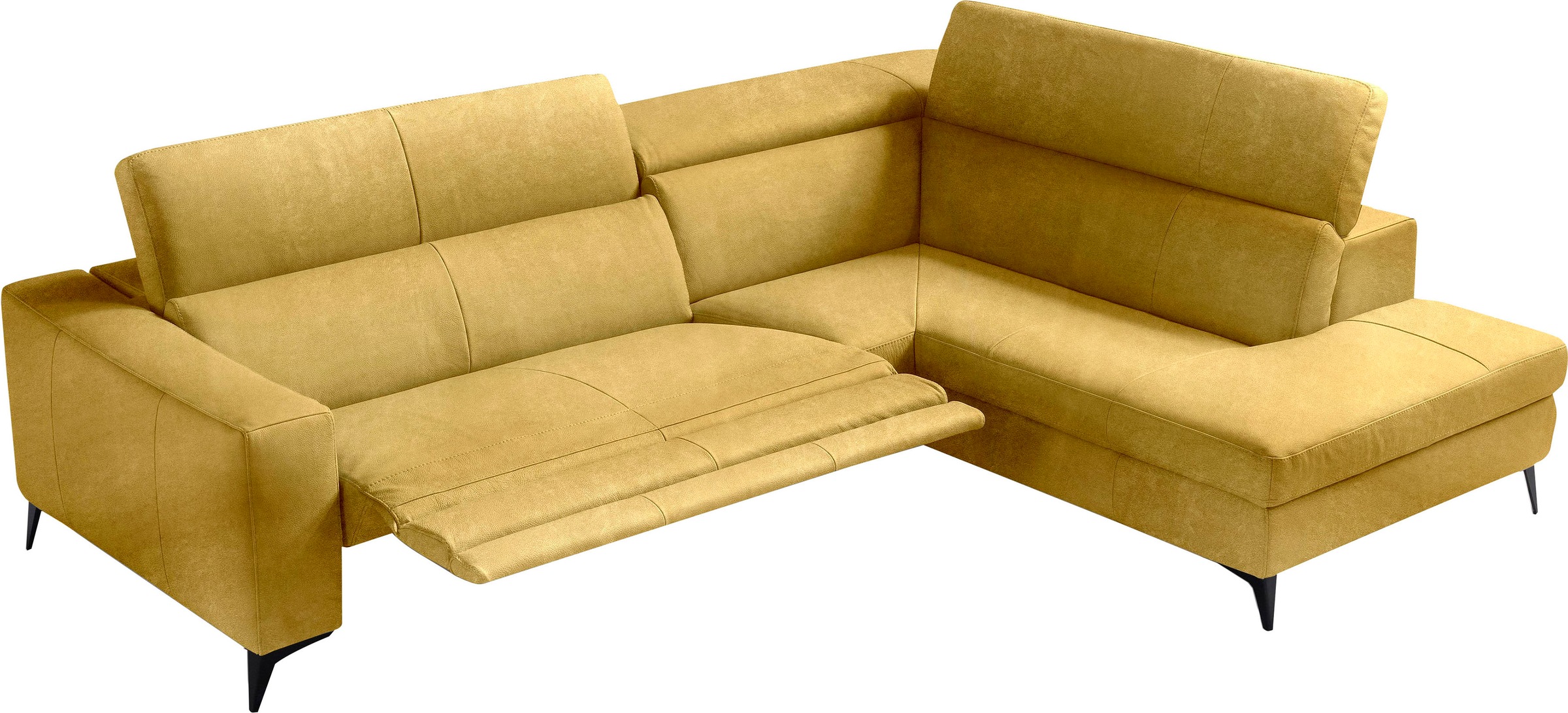 Egoitaliano Ecksofa »Edith, Designsofa mit hohem Sitzkomfort, L-Form«, inkl günstig online kaufen