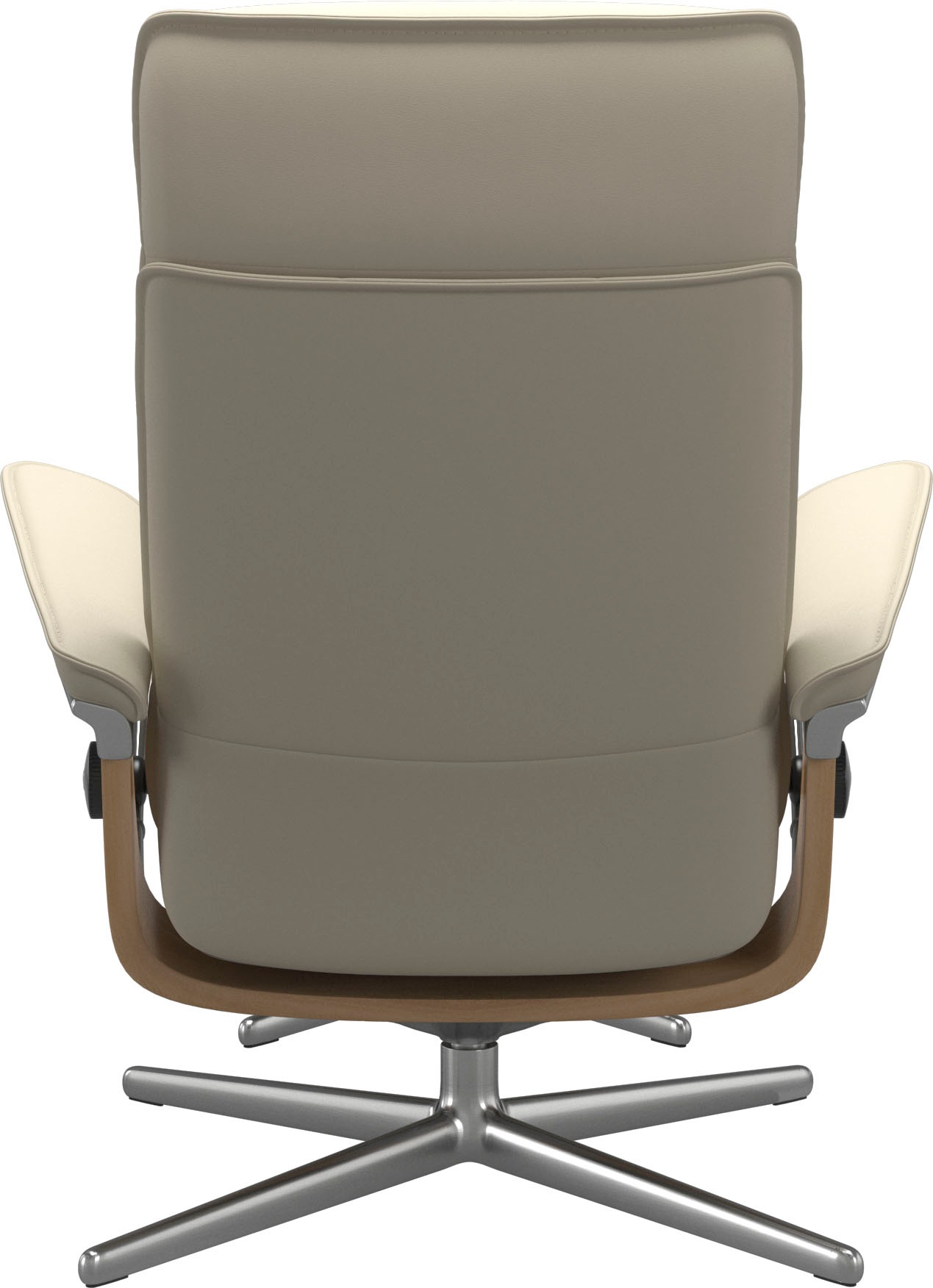 Stressless® Fußhocker »Admiral«, mit Cross Base, Größe M & L, Holzakzent Eiche