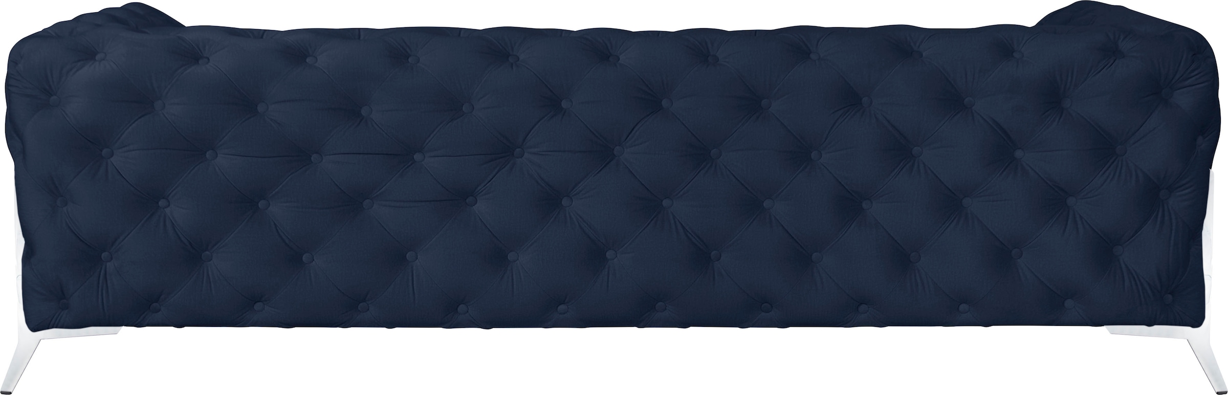 Leonique Chesterfield-Sofa »Amaury«, aufwändige Knopfheftung, moderne Chesterfield Optik, Fußfarbe wählbar