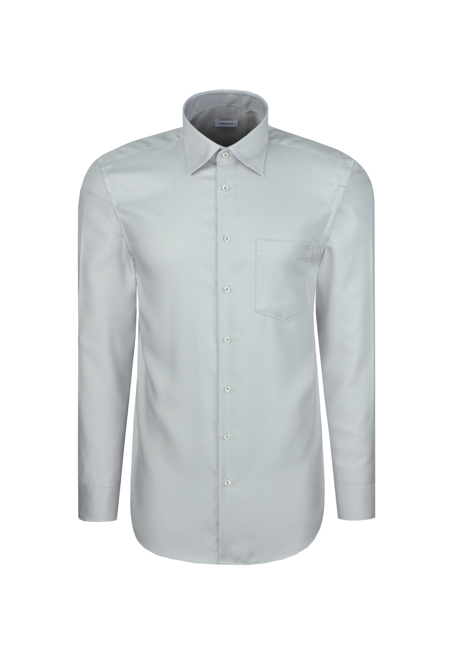 seidensticker Businesshemd »Schwarze Rose«, Regular 1/1 Covered-Button-Down-Kragen Struktur
