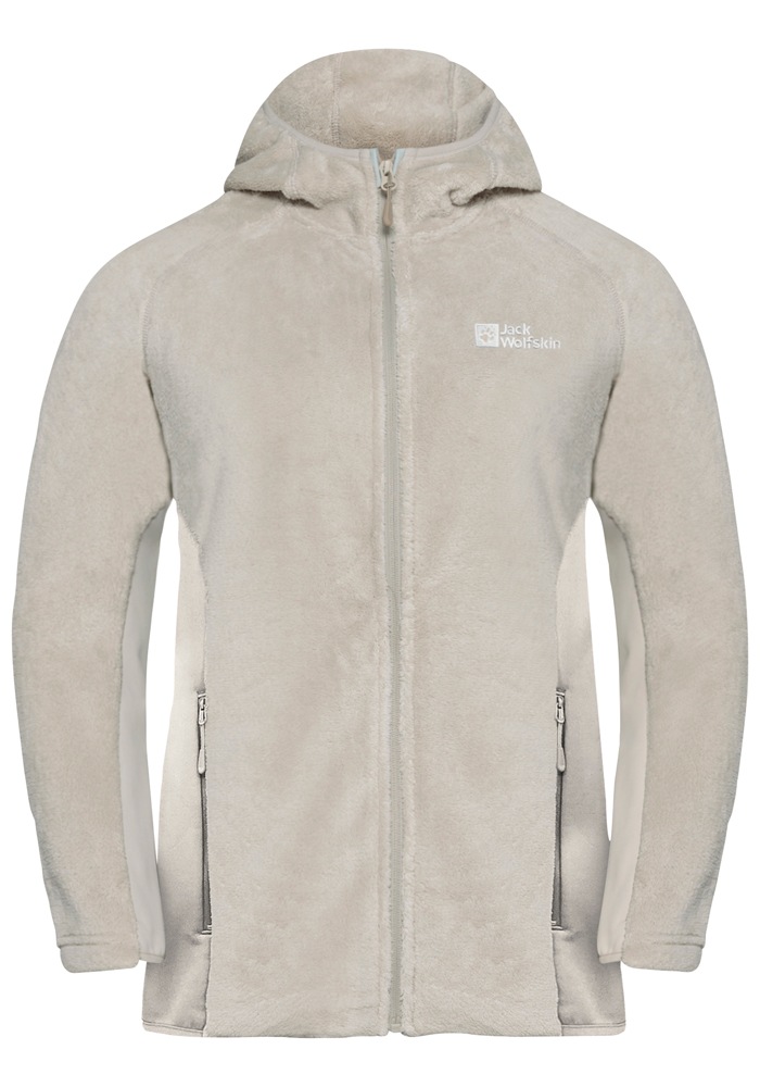 Jack Wolfskin Fleecejacke »ROTWAND HOODED FZ W«, mit Kapuze