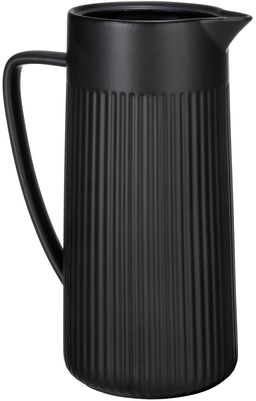 SCHÖNER WOHNEN-Kollektion Karaffe »REFIA« Keramik Krug, 1,25l mit eleganter günstig online kaufen