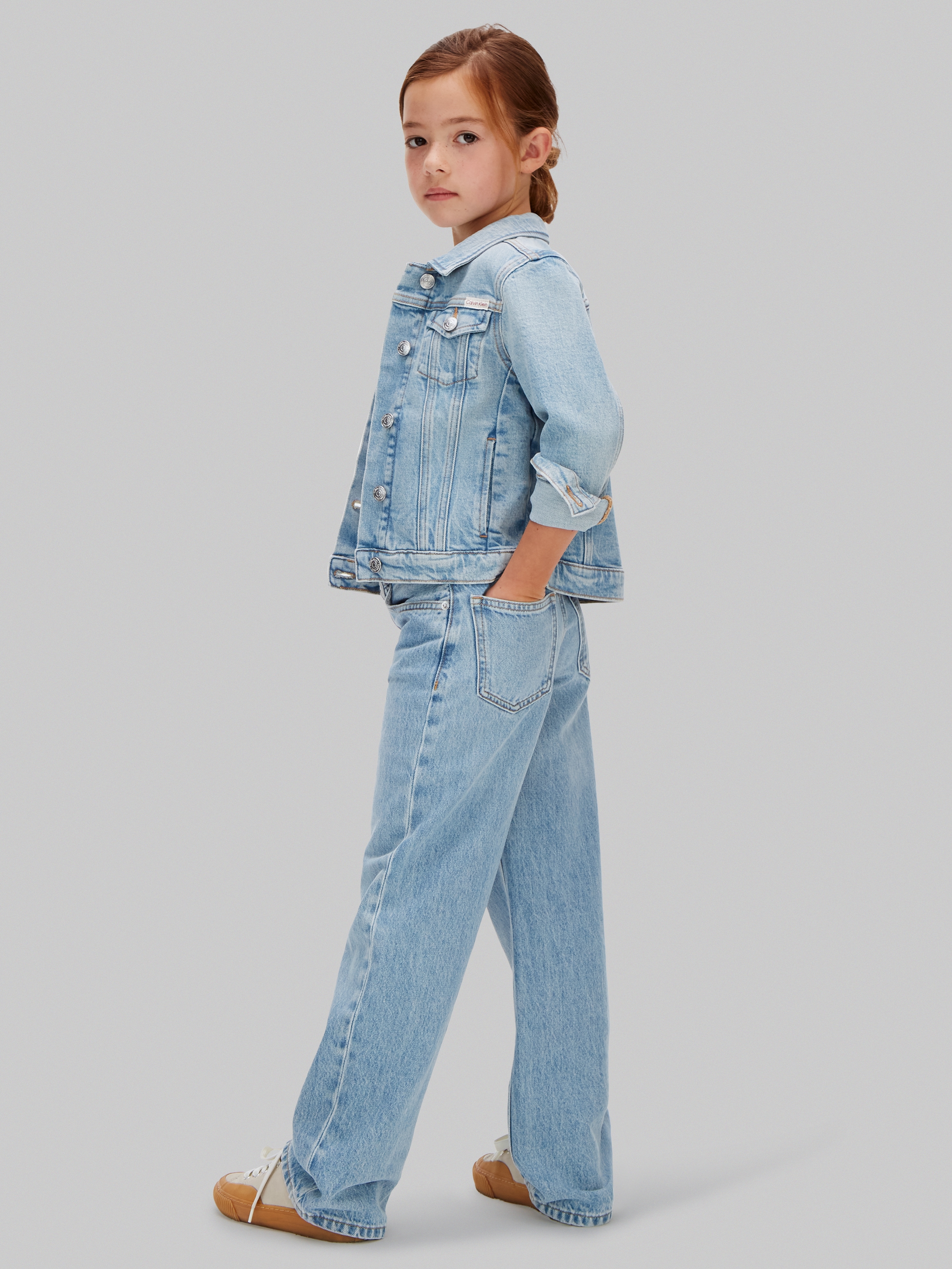 Calvin Klein Jeans Weite Jeans »WIDE LEG JEANS« Regular fit für Kinder mit praktischen Taschen