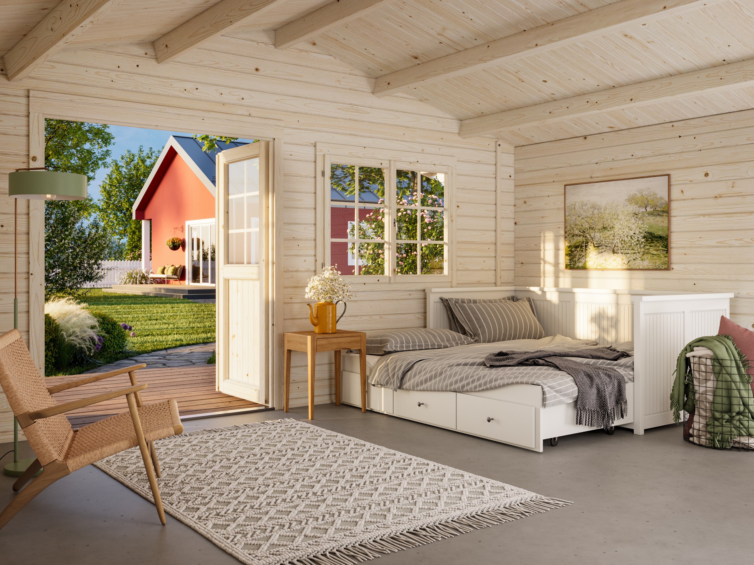 Palmako Gartenhaus »Britta« verschiedene Farben