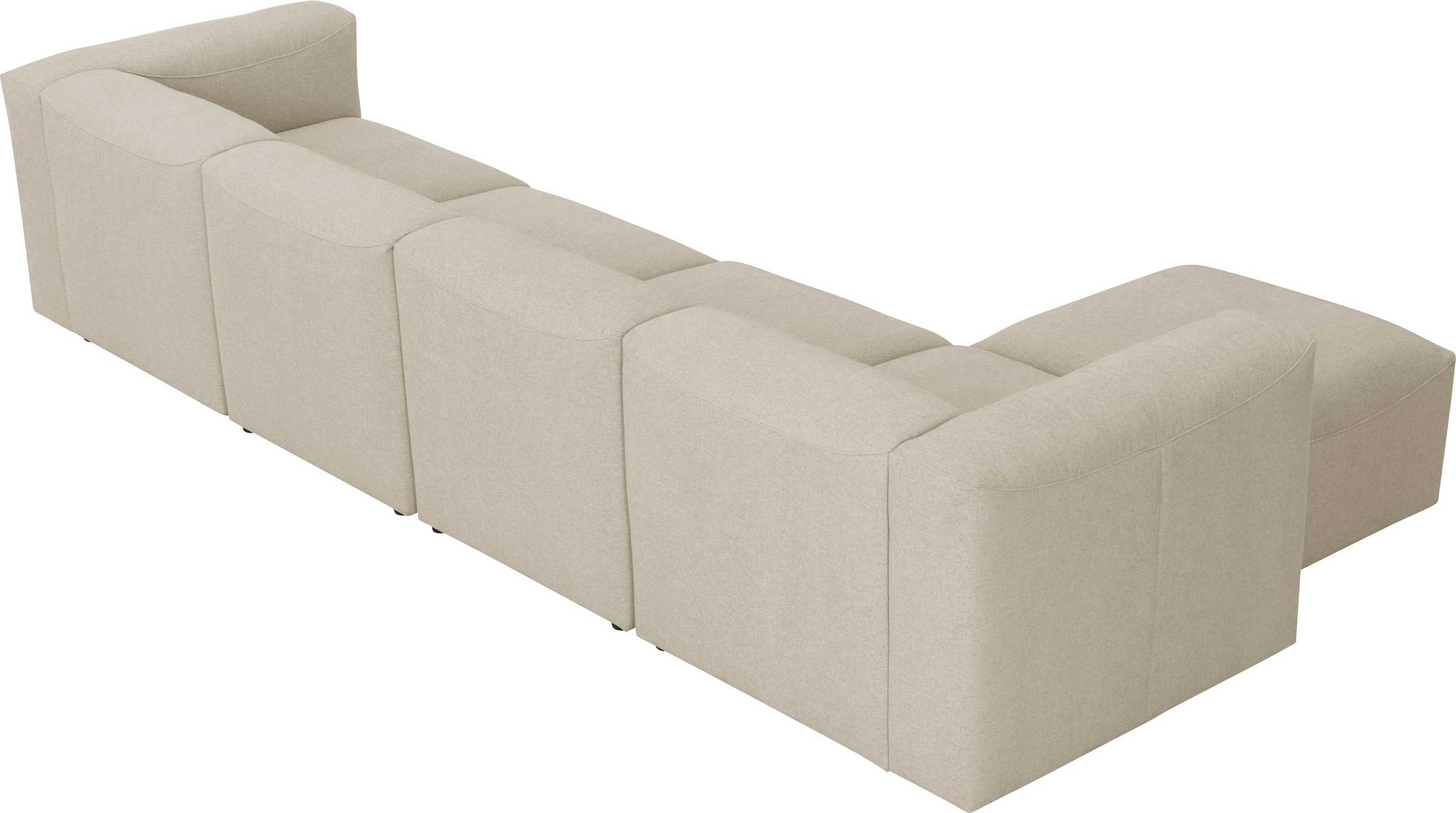Max Winzer® Ecksofa »Lena«, (Spar-Set, 5 St.), Sofa-Set 07 aus 5 Sitz-Elementen, individuell kombinierbar