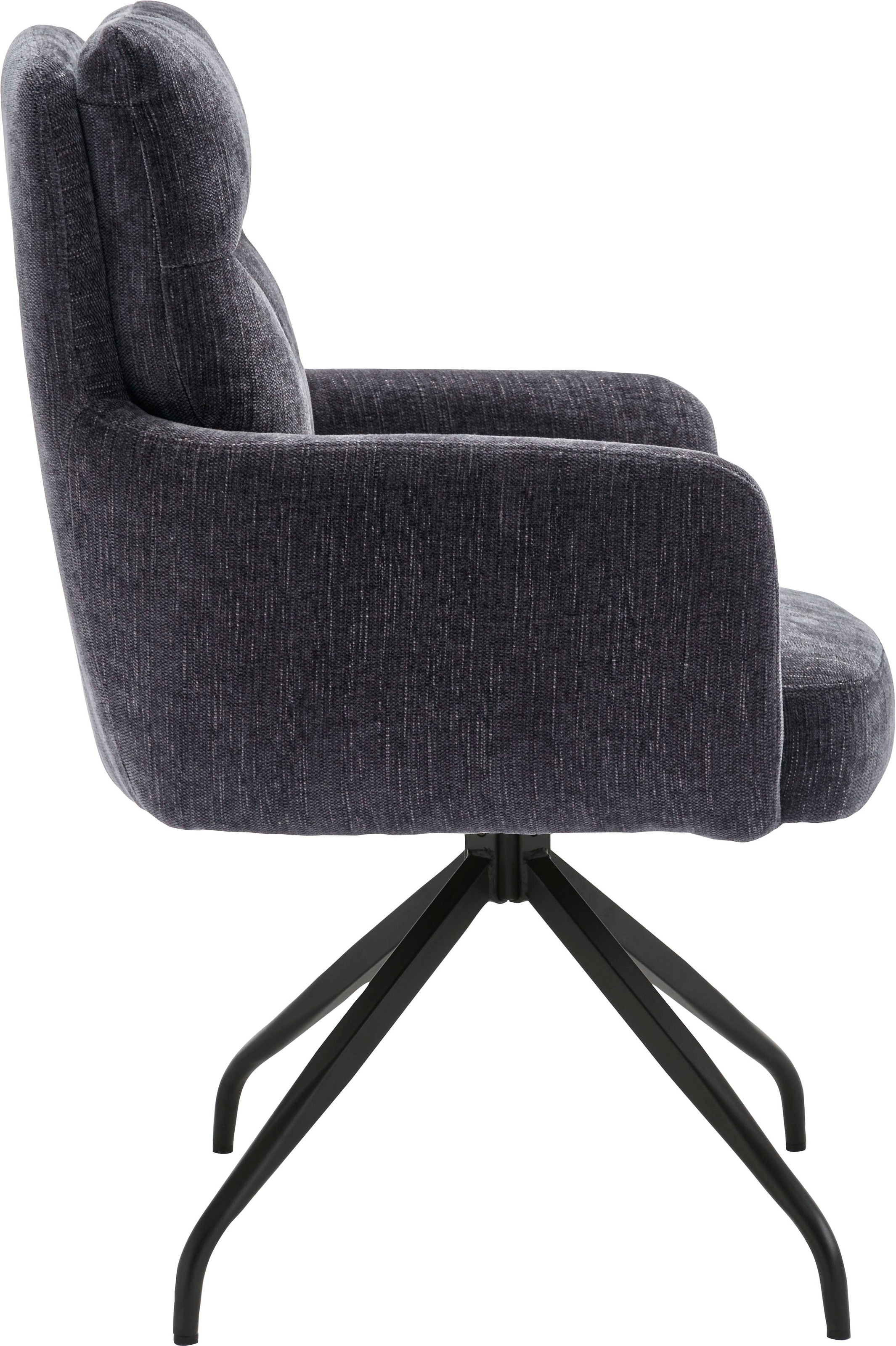 Home affaire Esszimmerstuhl »Monaco, TOPSELLER!«, (Set), 2 St., Boucle, verschiedene Gestelle wählbar, Belastbar bis 120 Kg