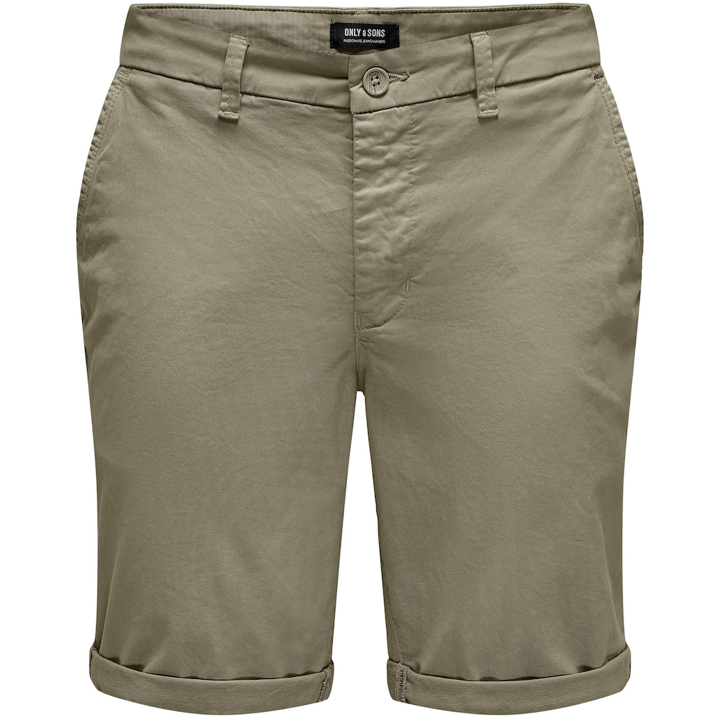 ONLY & SONS Jeansshorts »ONSPETER REG TWILL 4481 SHORTS NOOS«