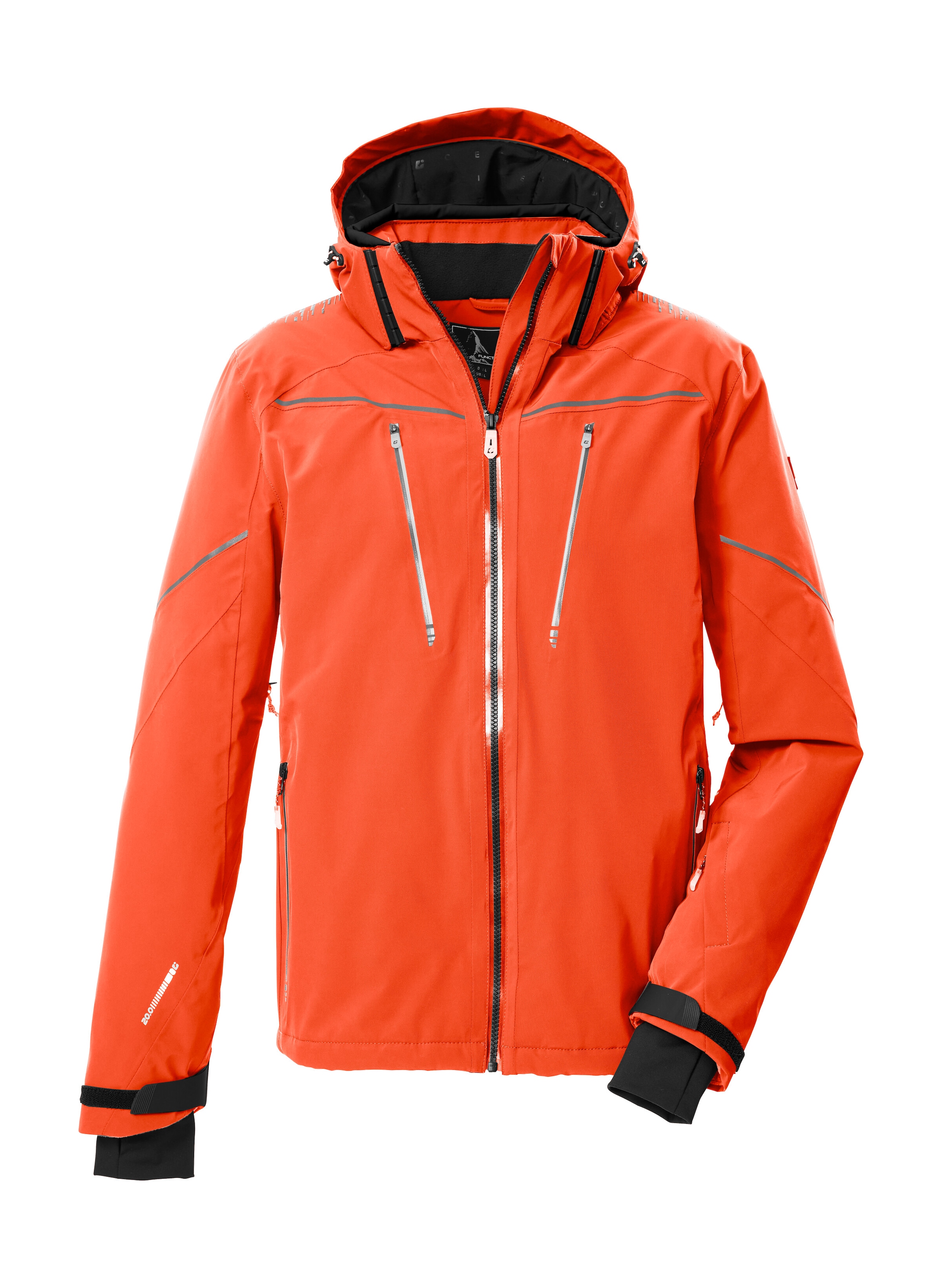 Killtec Skijacke »KSW 50 MN SKI JCKT« Herren Skijacke: wasserdicht, atmungsaktiv, 4-Wege-Stretch, Schneefang