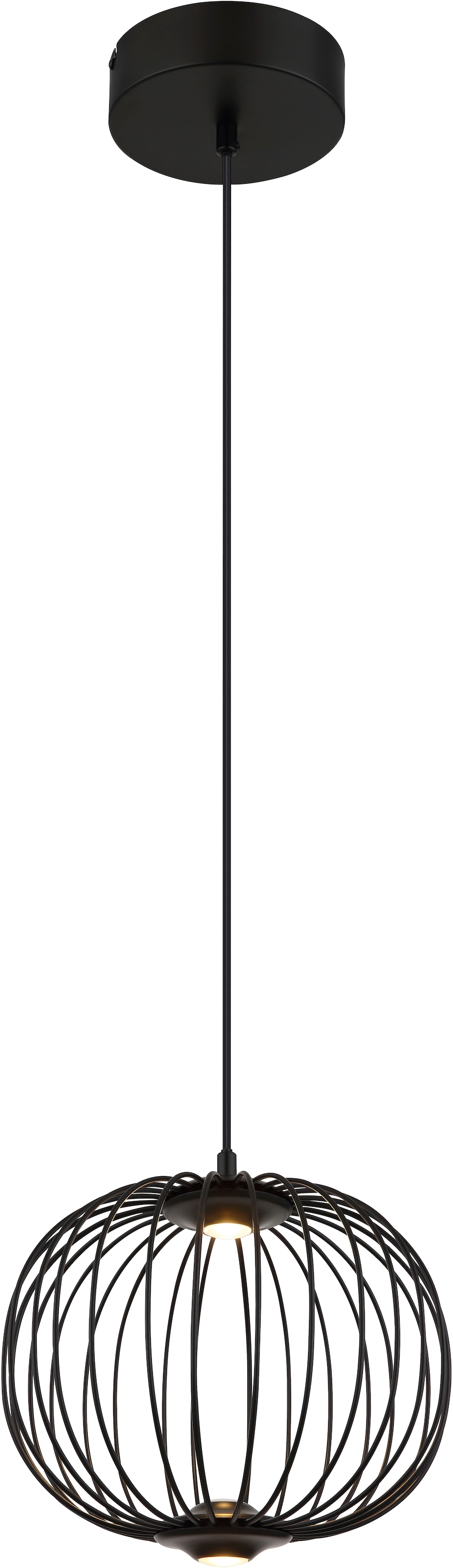 GLOBO LIGHTING Hängeleuchte »GALWAY« LED-Modul 1 Stk. Warmweiß Hängelampe M günstig online kaufen