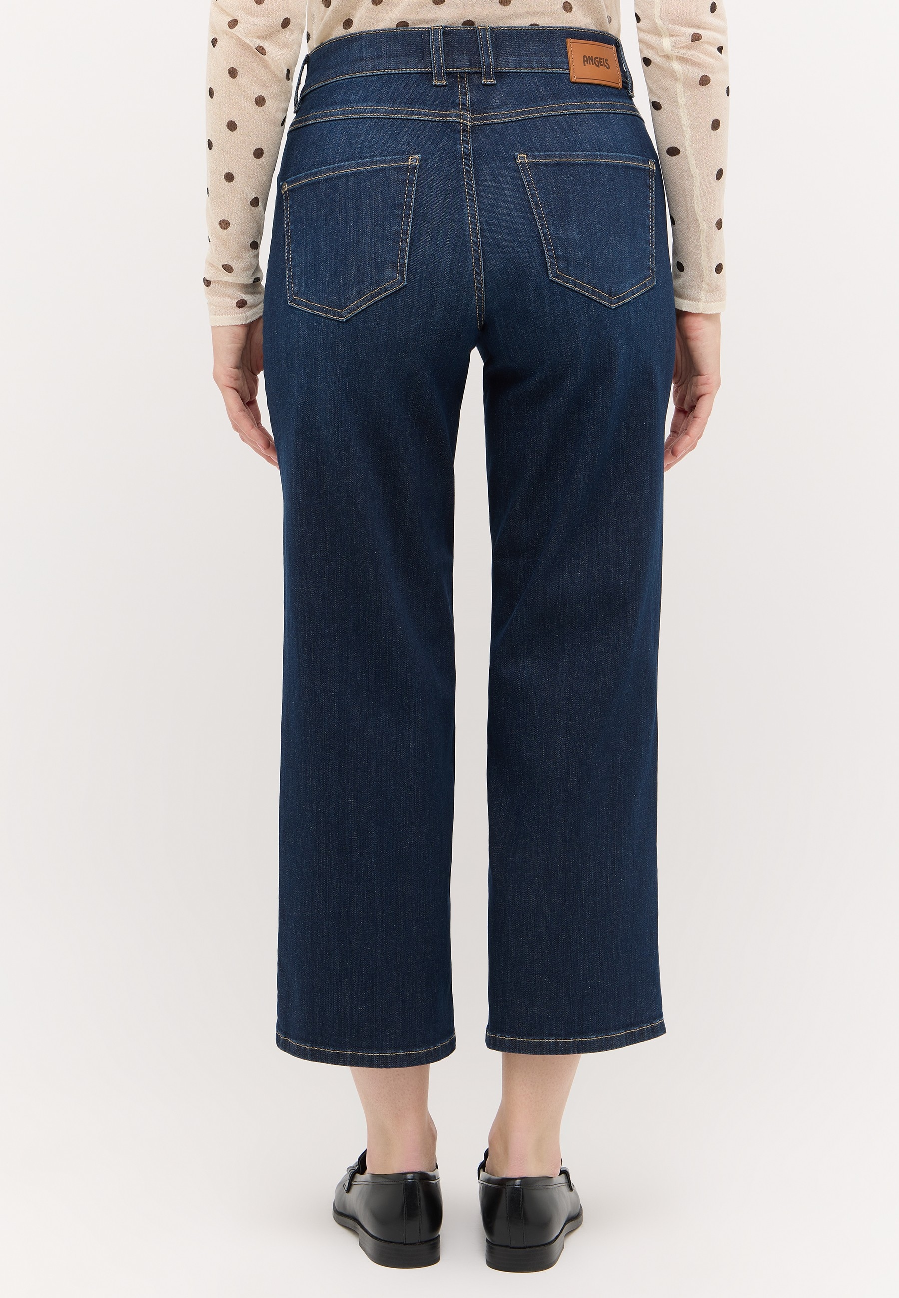 ANGELS 7/8-Jeans »LAIA« weite Passform, aus Baumwollmischung, mit Gürtelschlaufen