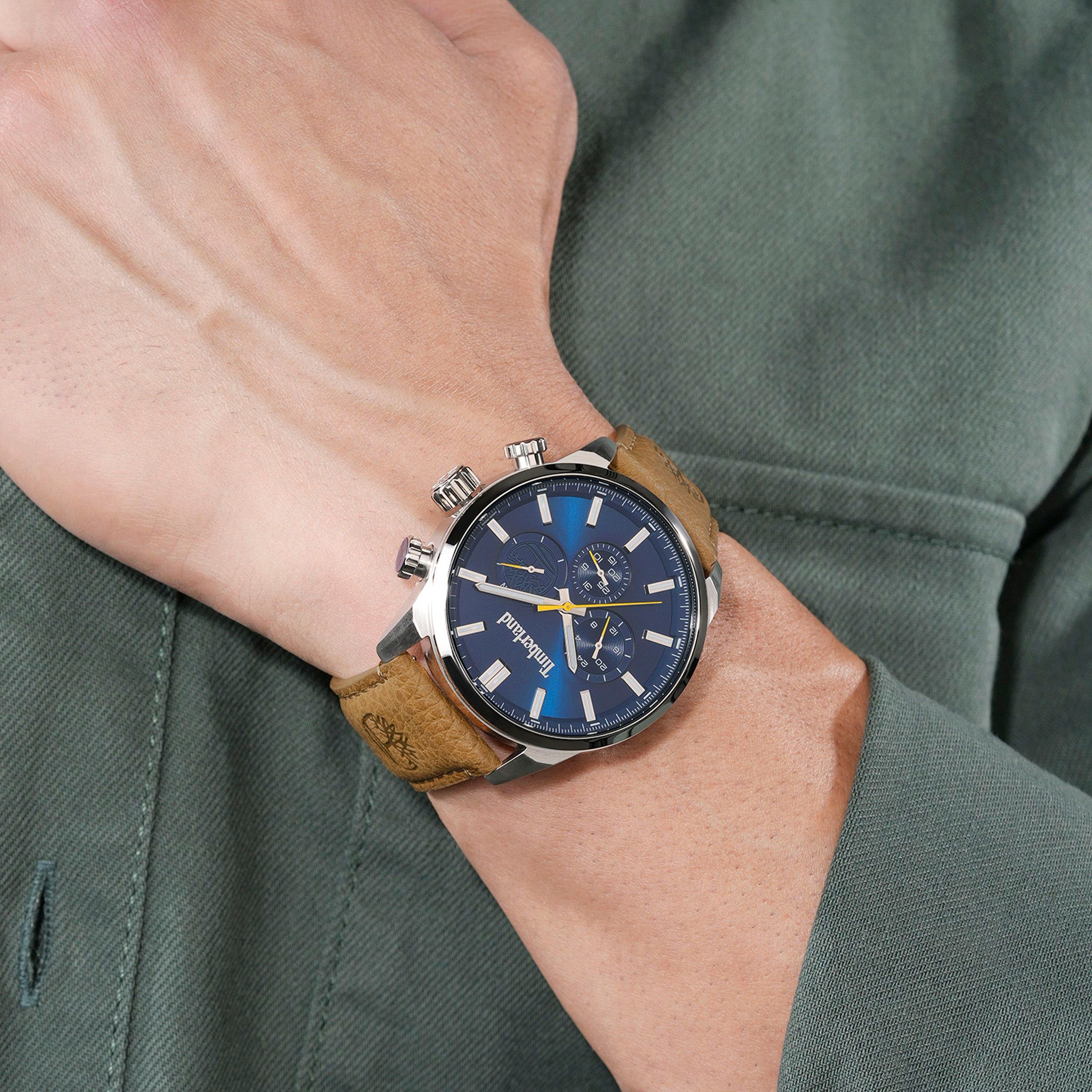 Timberland Multifunktionsuhr »HENNIKER II«, Armbanduhr, Quarzuhr, Herrenuhr, Datum