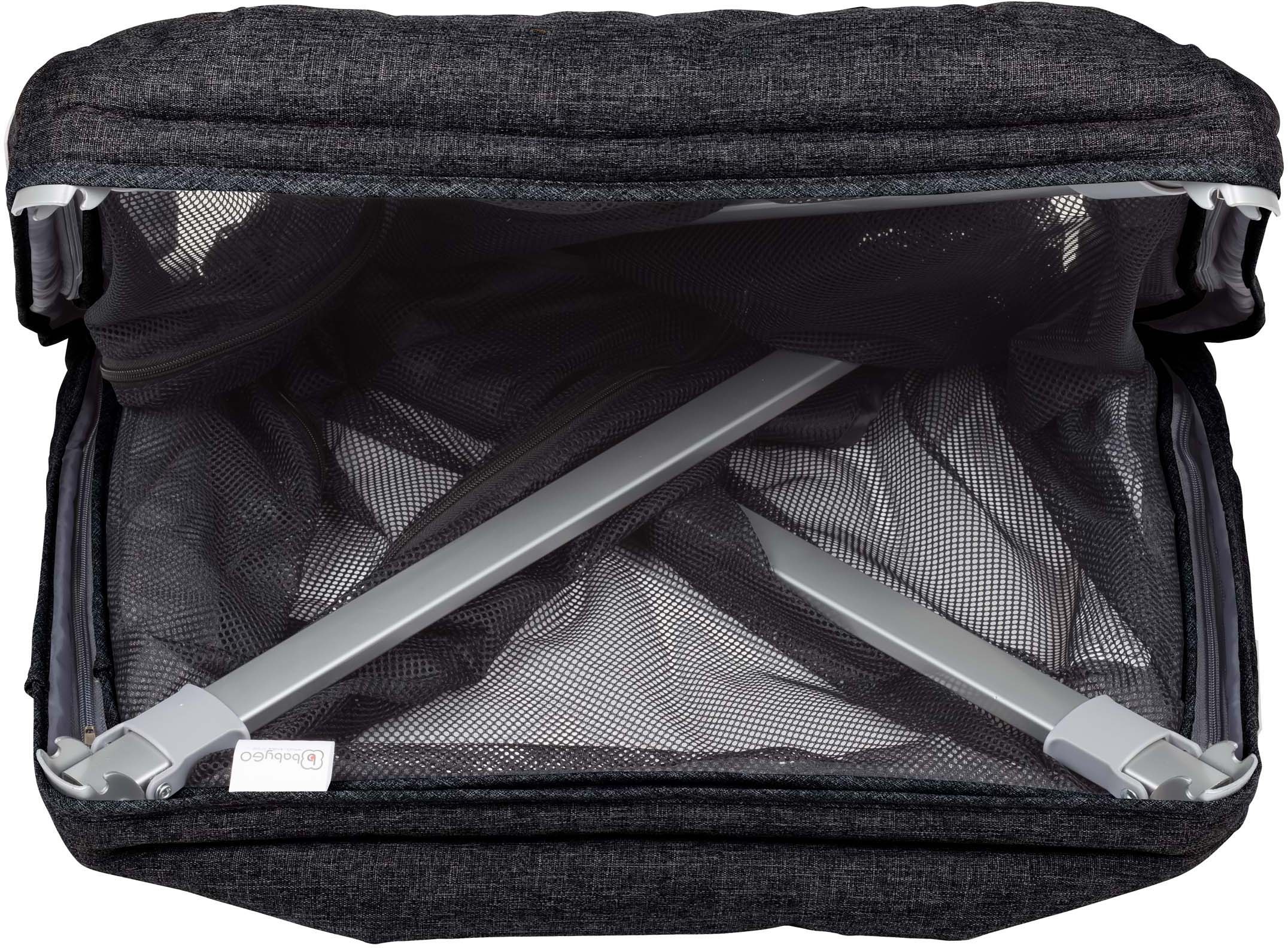 BabyGo Baby-Reisebett »Dreams II, black«, faltbar