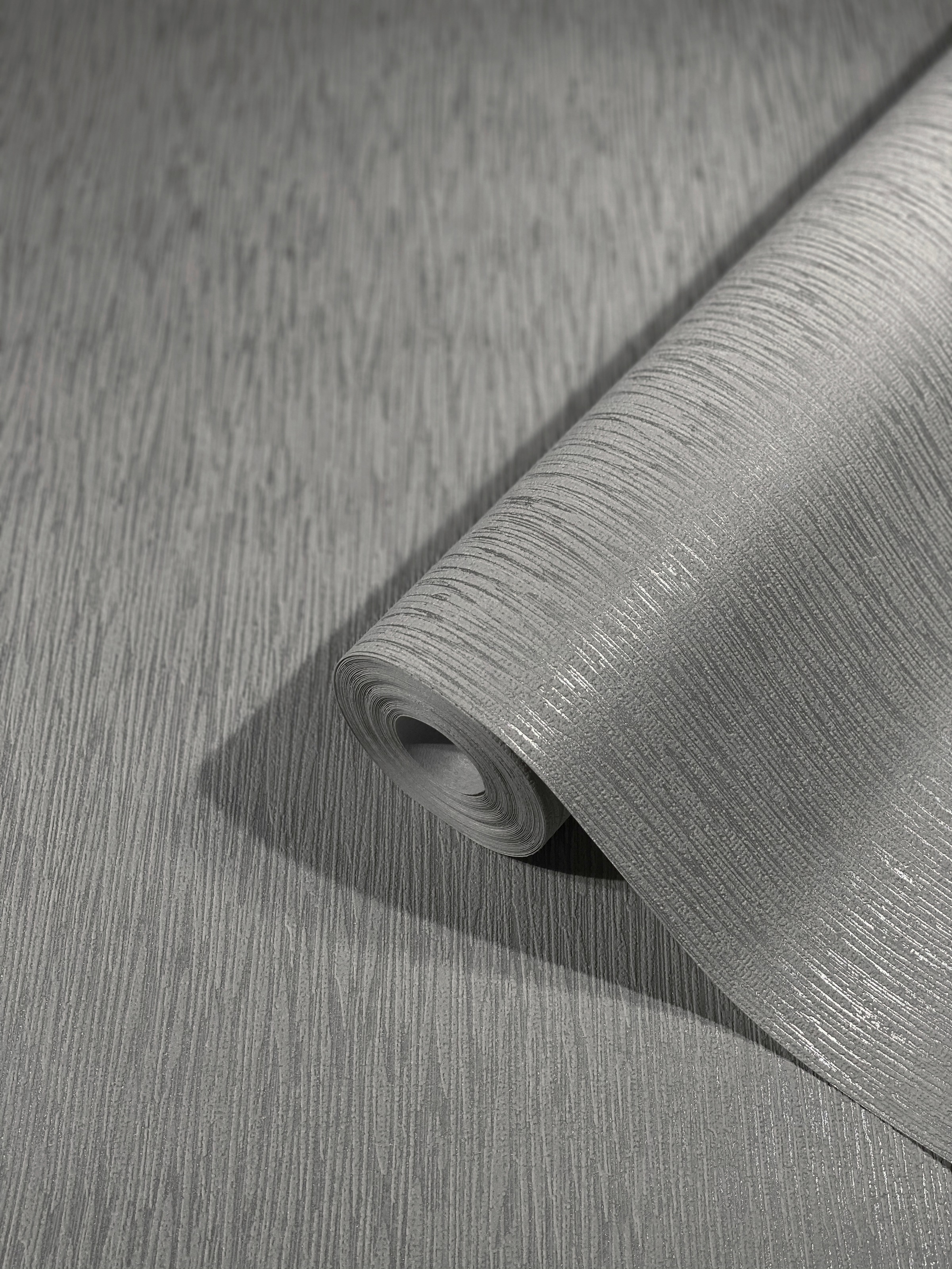 Novamur Vliestapete schimmernd | uni moderne Tapete für Wohnzimmer Schlafzimmer Küche