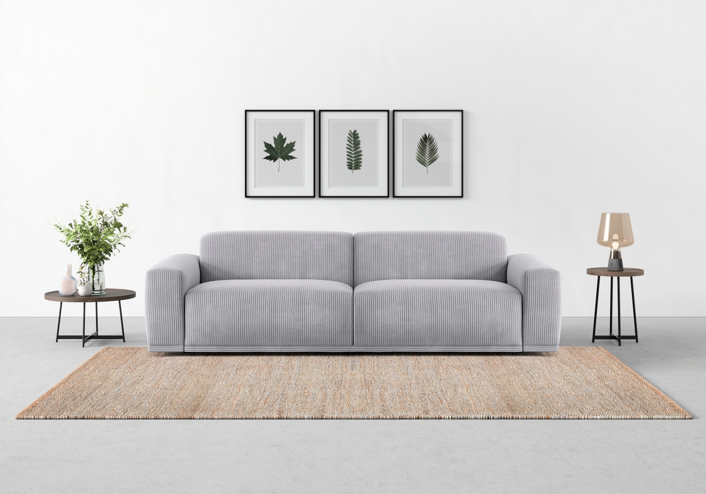TRENDMANUFAKTUR Big-Sofa »Braga, mit hochwertigem Kaltschaum, Megasofa, in günstig online kaufen