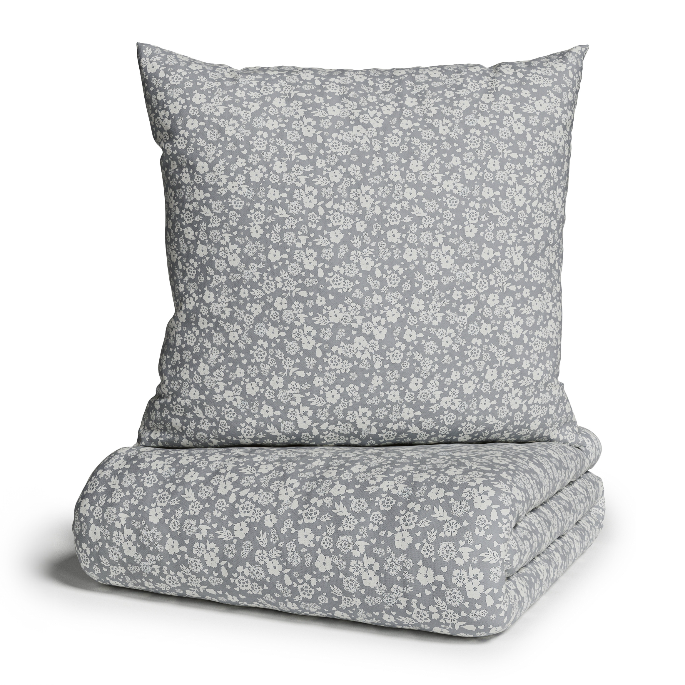 my home Bettwäsche »Mariby« 2 tlg. mit feinem Blümchen Design, skandinavisc günstig online kaufen