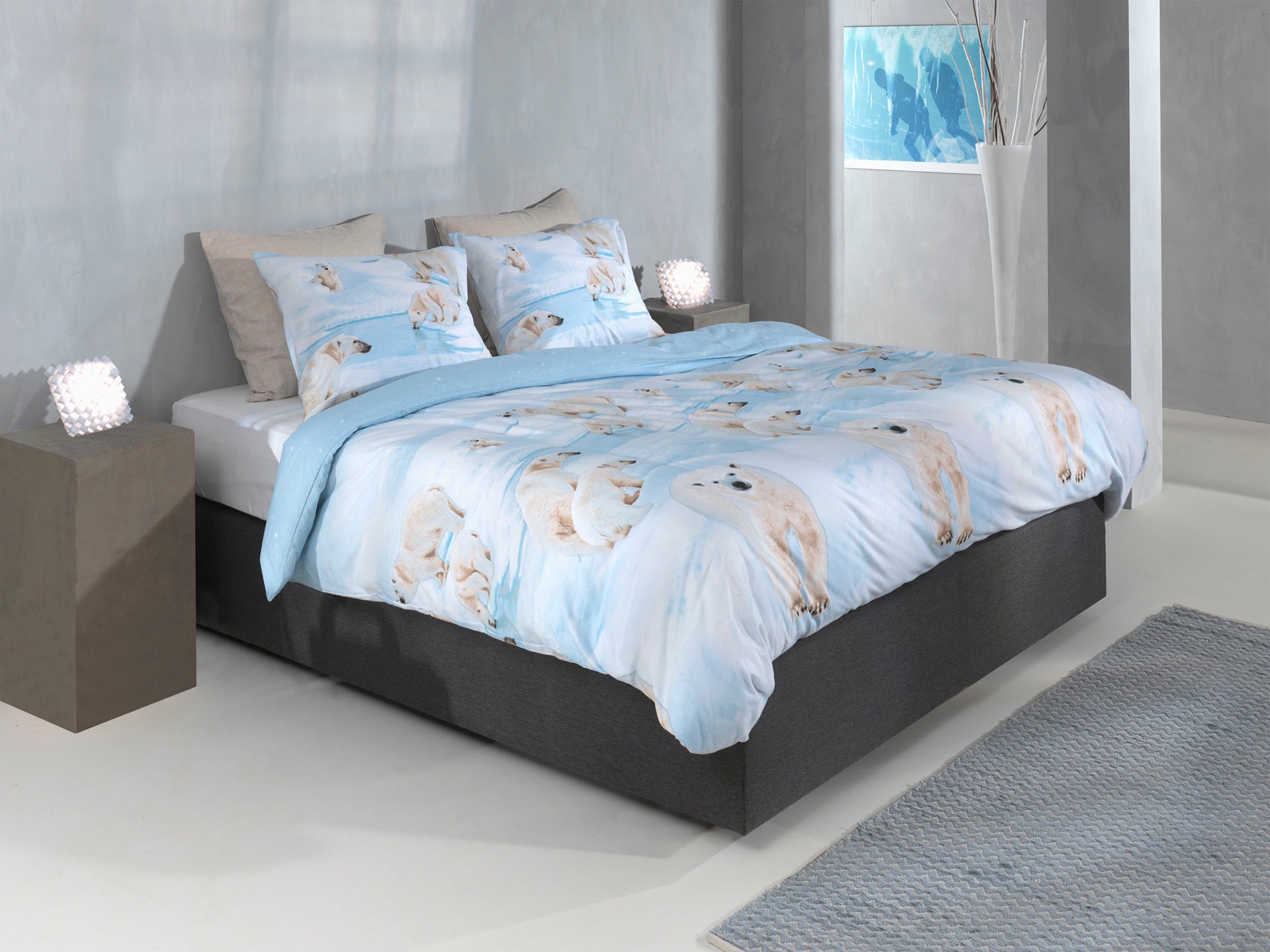 ZO HOME Bettwäsche »Polare« 1 Stk. tlg. Bettwäsche aus 100% Baumwolle, hochwertige Flanell