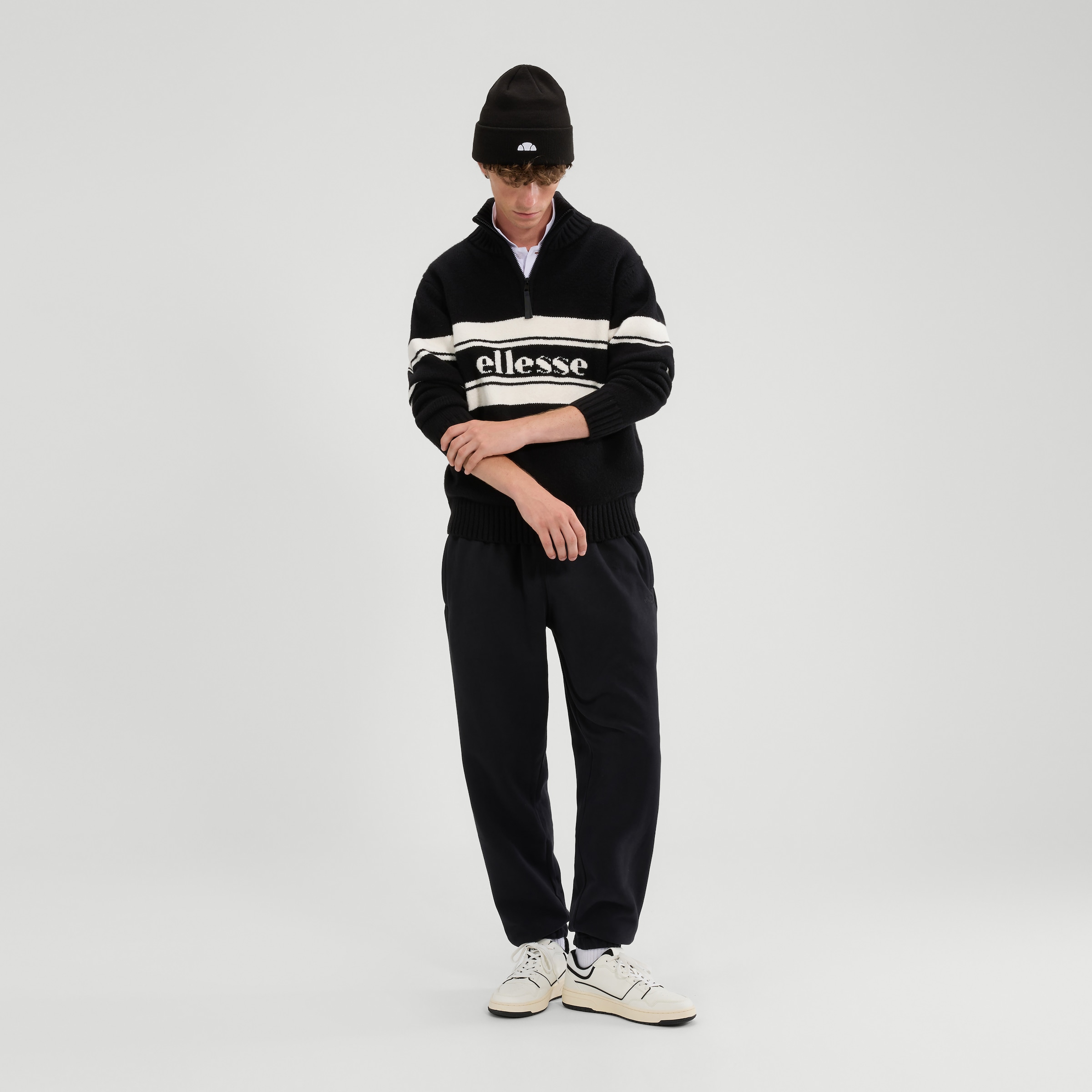 Ellesse Beanie sportlicher Beanie, neutraler Stil, klassische Beanie-Form, One Size