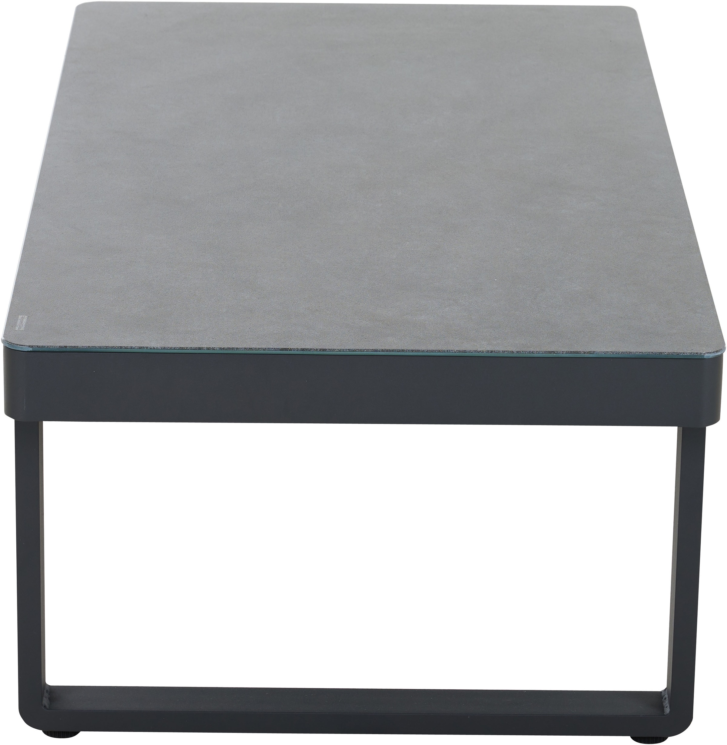 Siena Garden Loungeset »WESTON« Set, 3 tlg. aus Aluminium, inkl. Sitz- und Rückenkissen in mix anthrazit