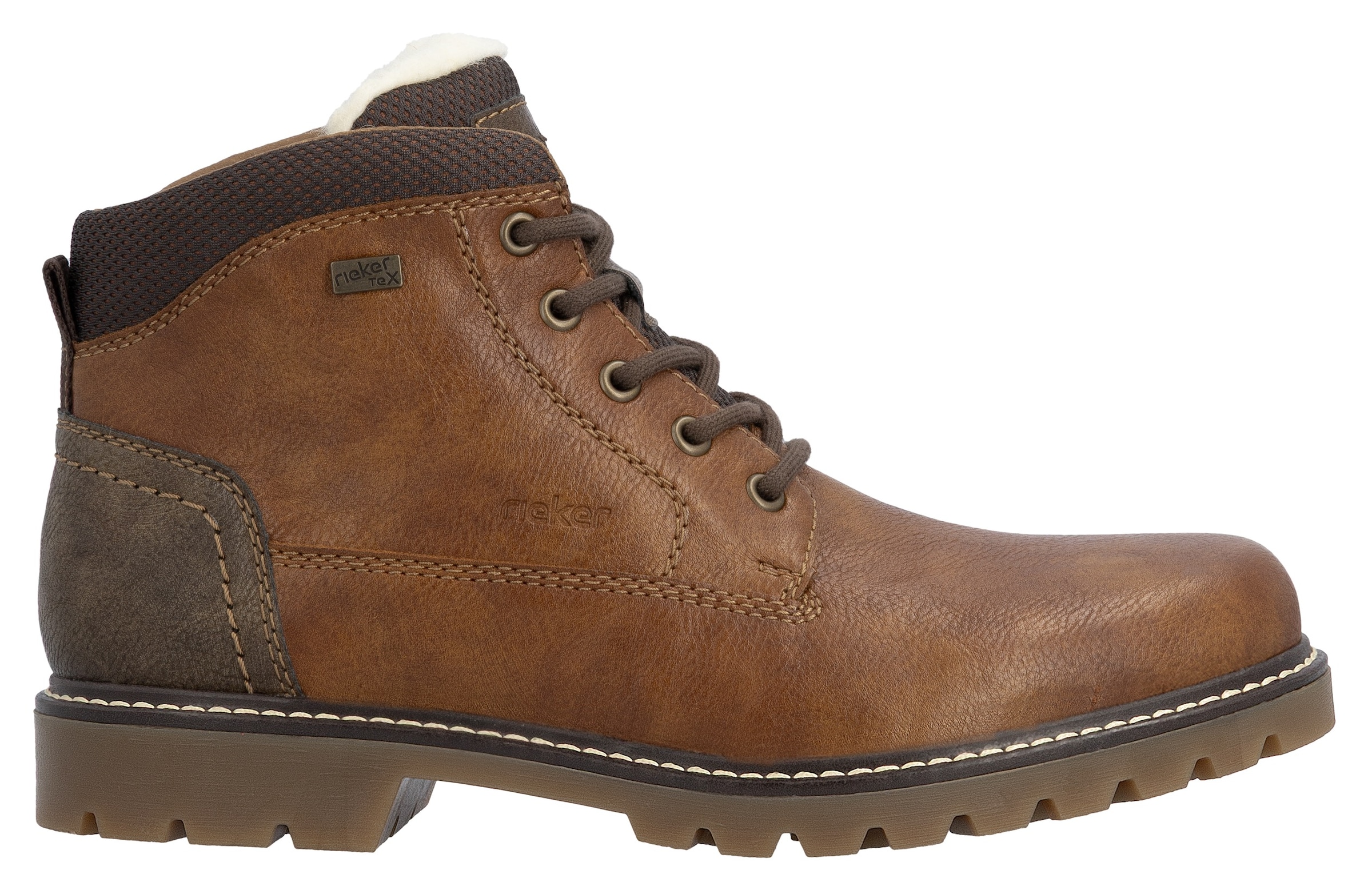 Rieker Winterstiefelette, Workerboots, Schnürboots, Trekkingstiefel mit riekerTEX-Membran