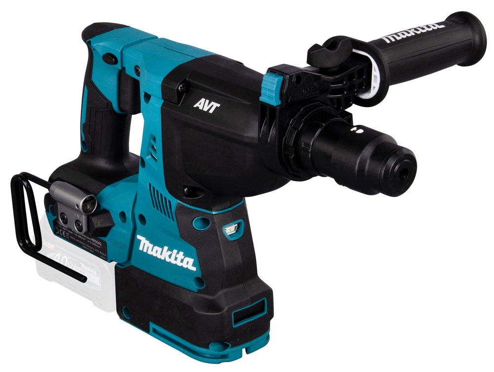 Makita Akku-Kombibohrhammer »»HR004GZ««, (XGT, 40V max., SDS-PLUS/Bohrfutter, 28 mm, inkl. Schnellwechselfutter), ohne Akku, ohne Ladegerät, zum Bohren, hammerbohren und meißeln