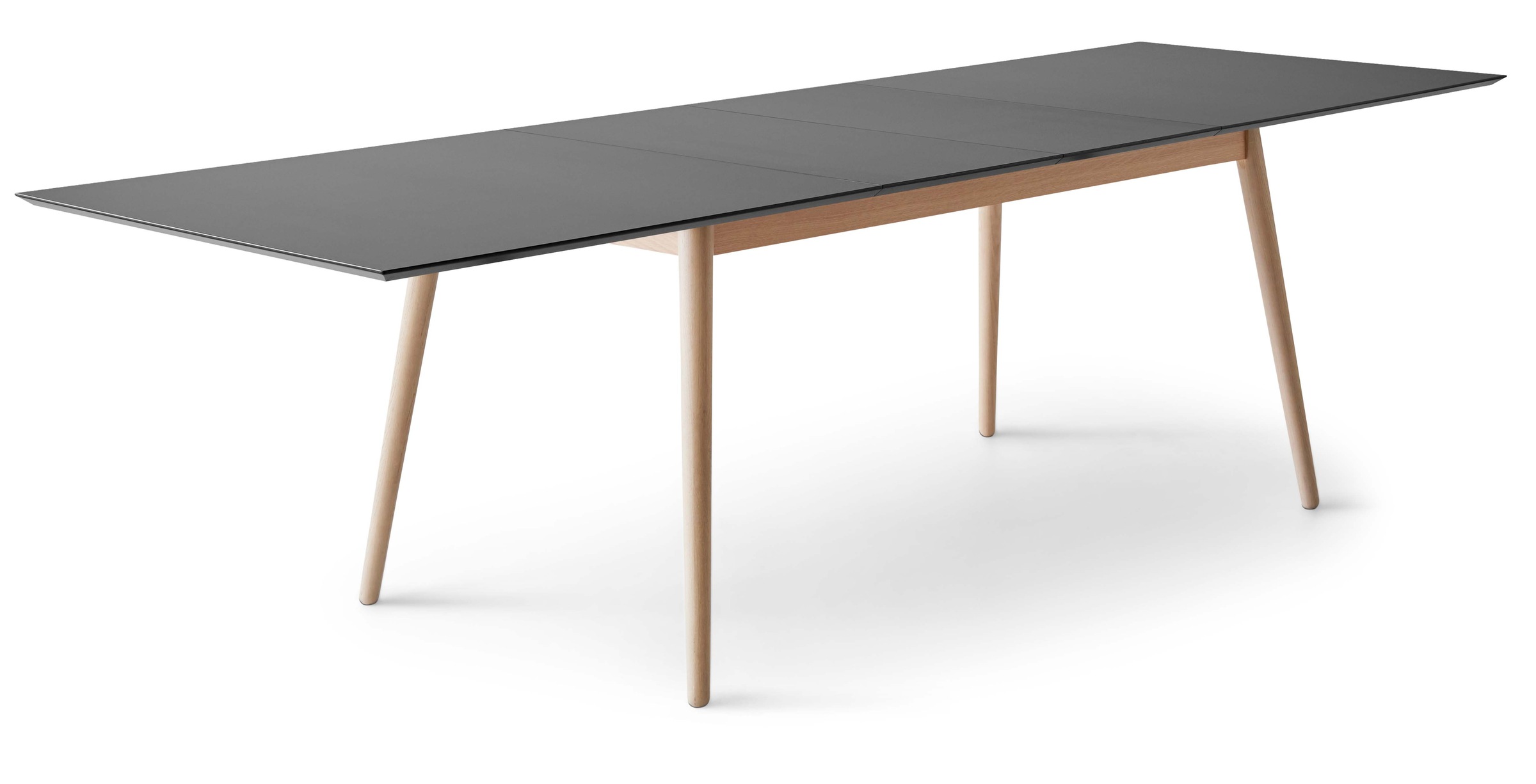 Hammel Furniture aus Rechnung Massivholz, auf 2 Gestell Tischplatte MDF, by Hammel«, kaufen Esstisch »Meza bootsförmige Einlegeplatten