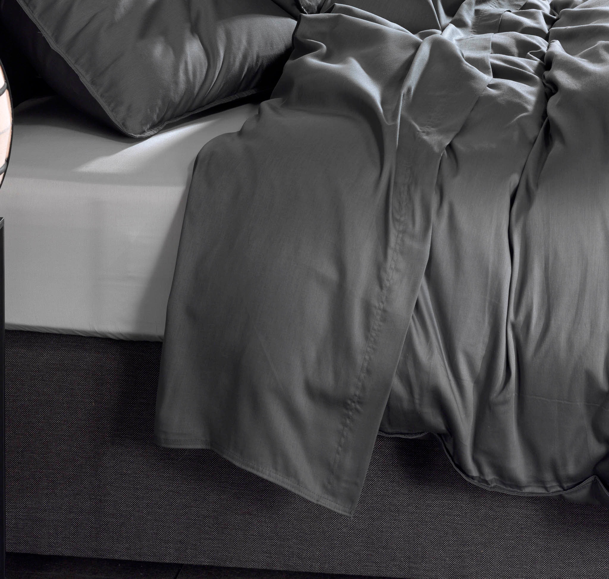 ZO HOME Bettlaken »Satinado« Laken aus 100% Baumwolle, hochwertiges Mako-Satin, Betttuch ab 90x200