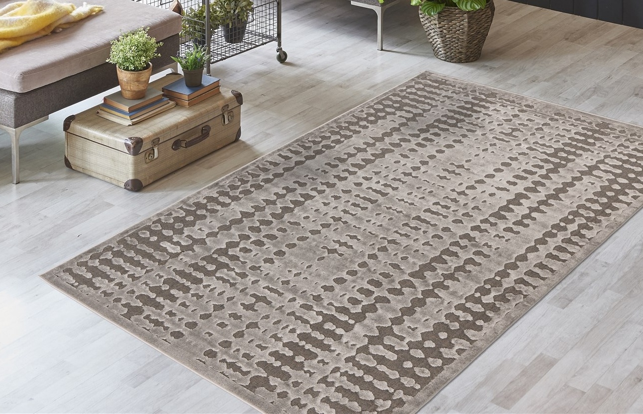 Kayoom Teppich »Madita 325«, rechteckig, 9 mm Höhe, 252.000 Points / m², Un günstig online kaufen