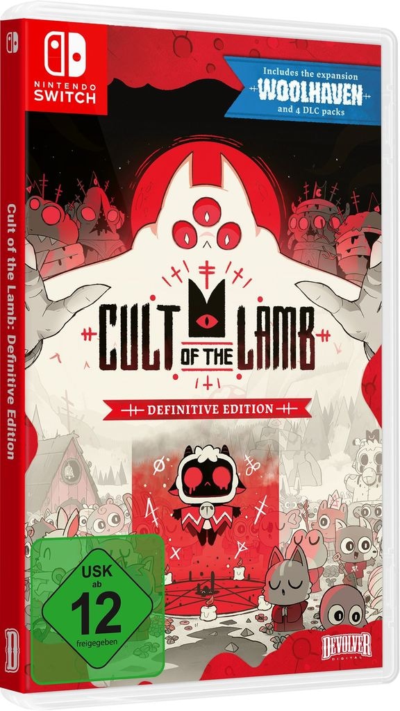 Devolver Digital Spielesoftware »Cult of the Lamb Definitive Edition« Nintendo Switch